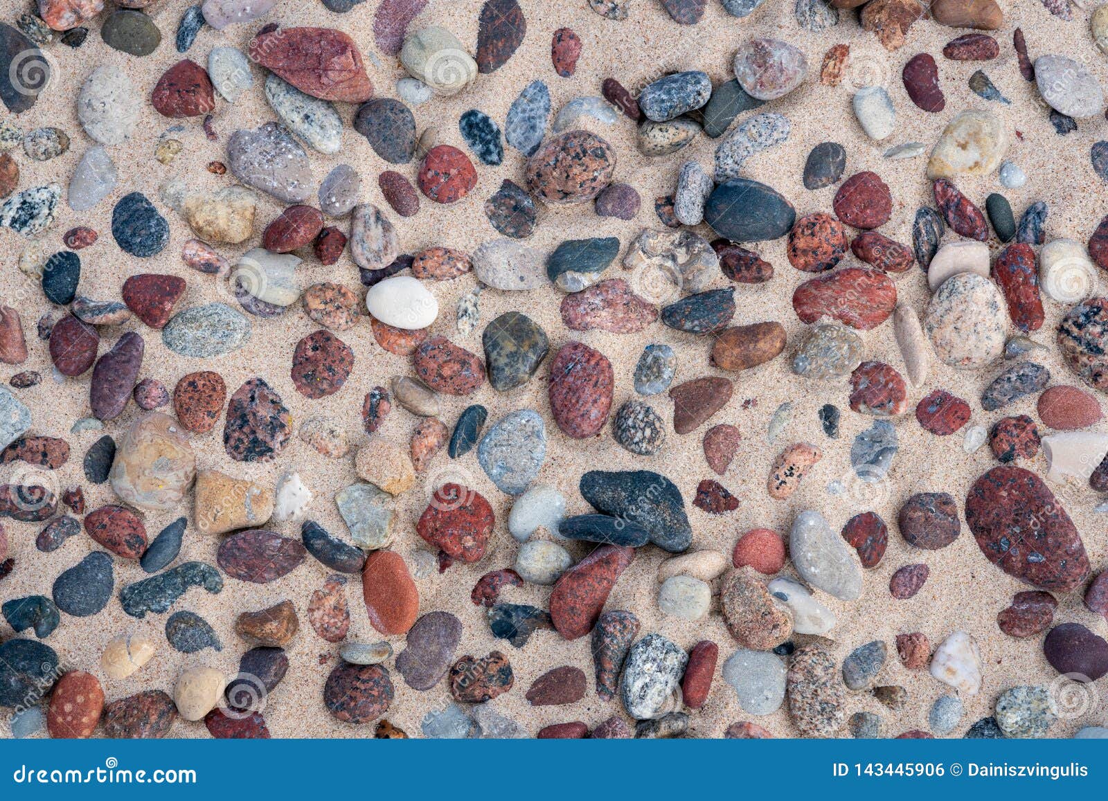 Sea Stones of Various Sizes and Colors Stock Photo Image of smooth, pattern 143445906