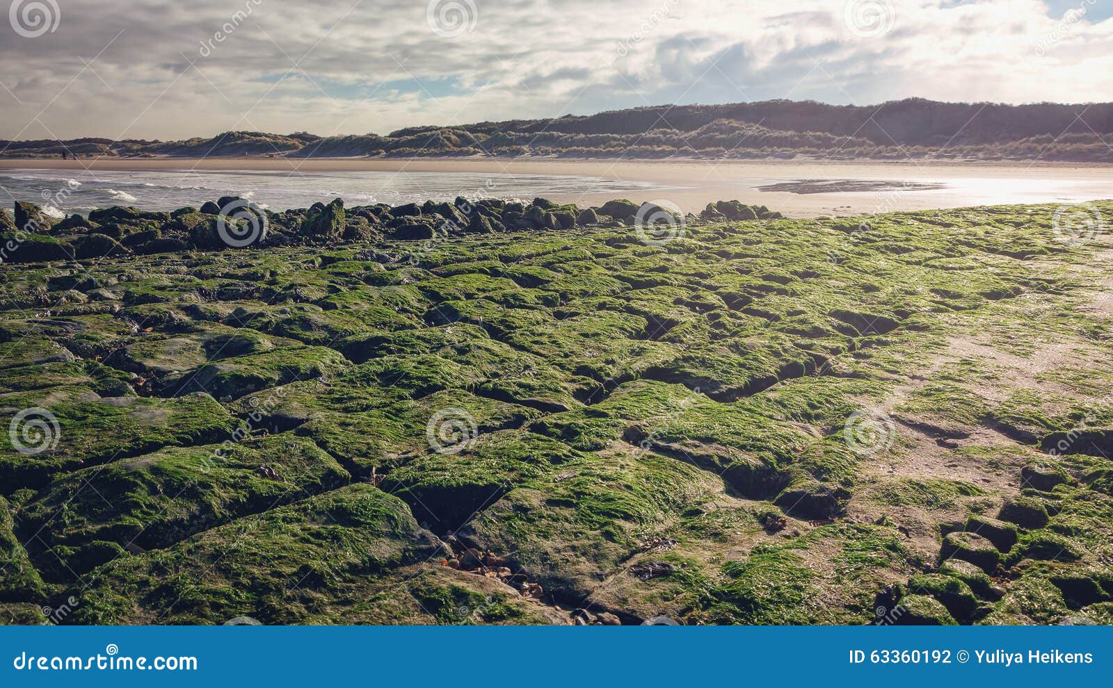 Sea view of the North Sea. stock photo. Image of nature 63360192