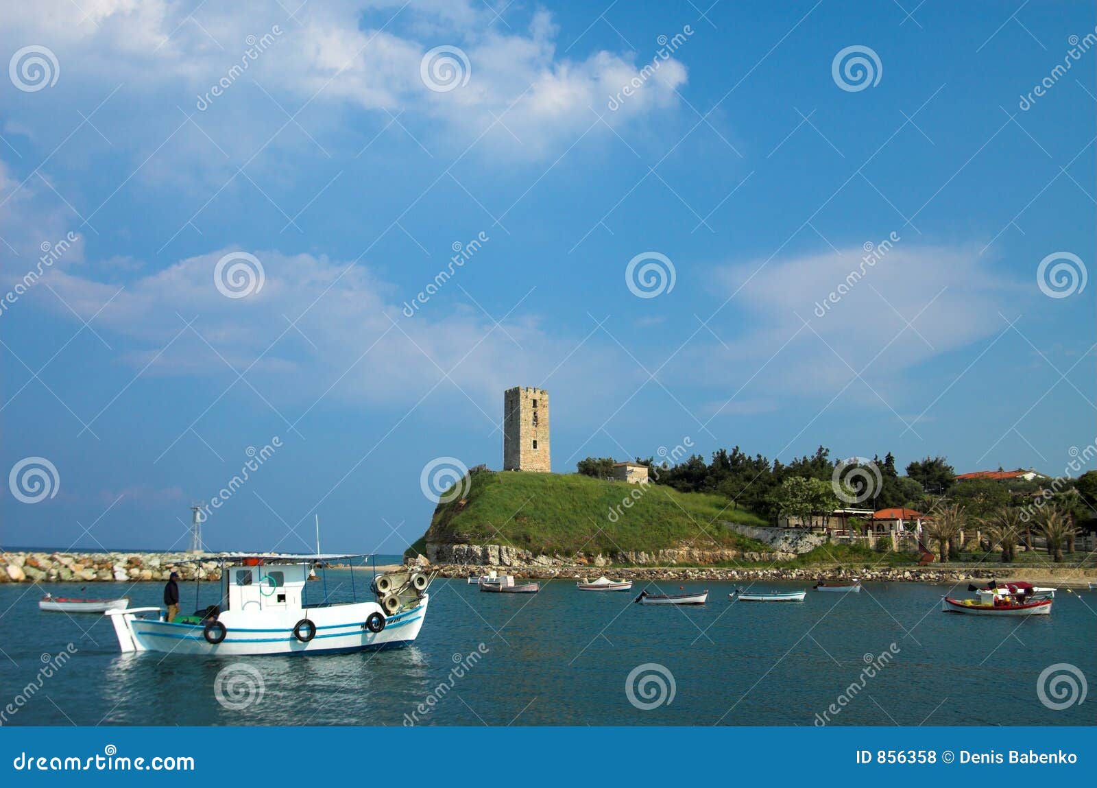 Sea village, Nea Fokea, Halkidiki, Greece