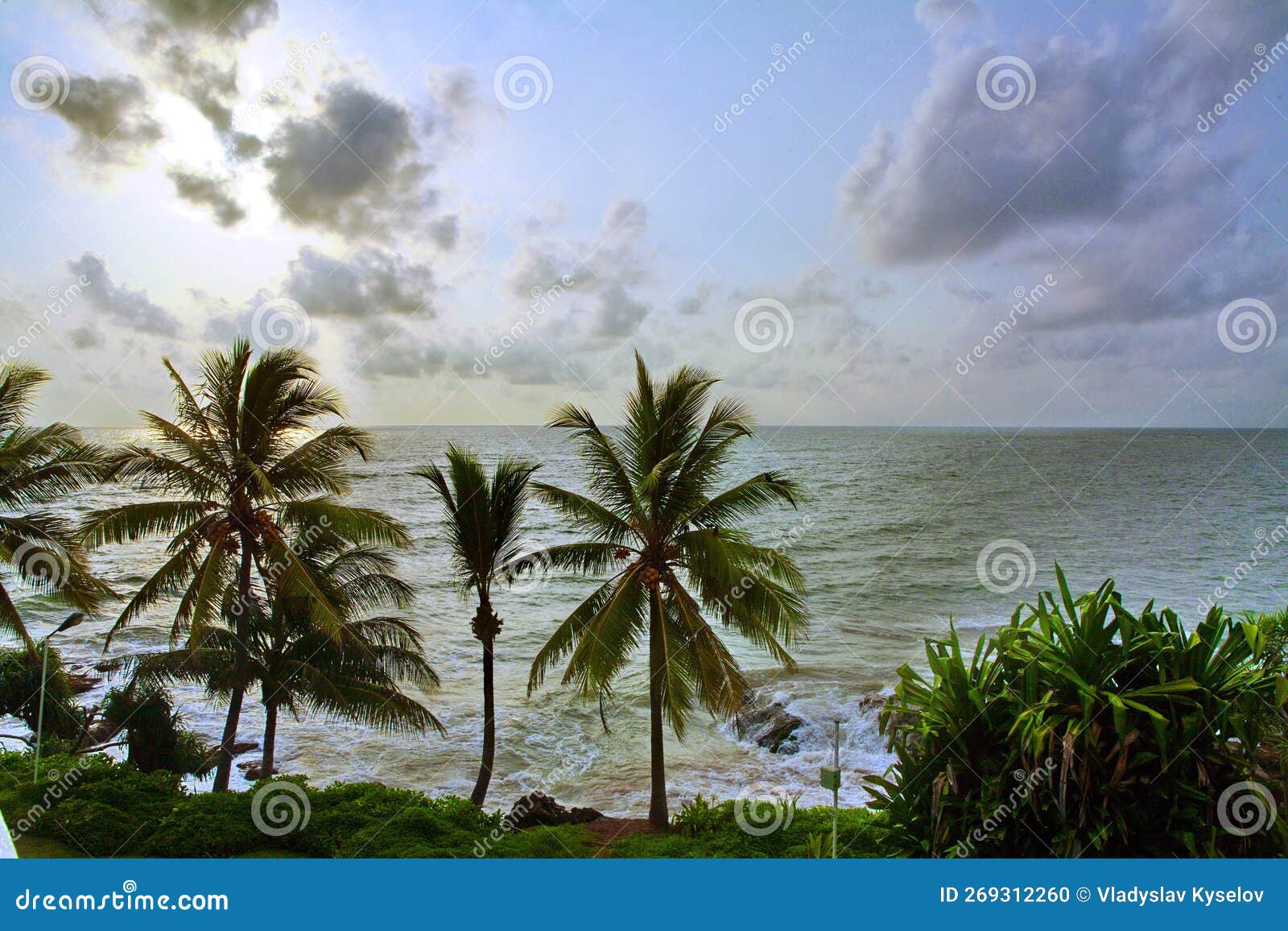 seaview on the beach