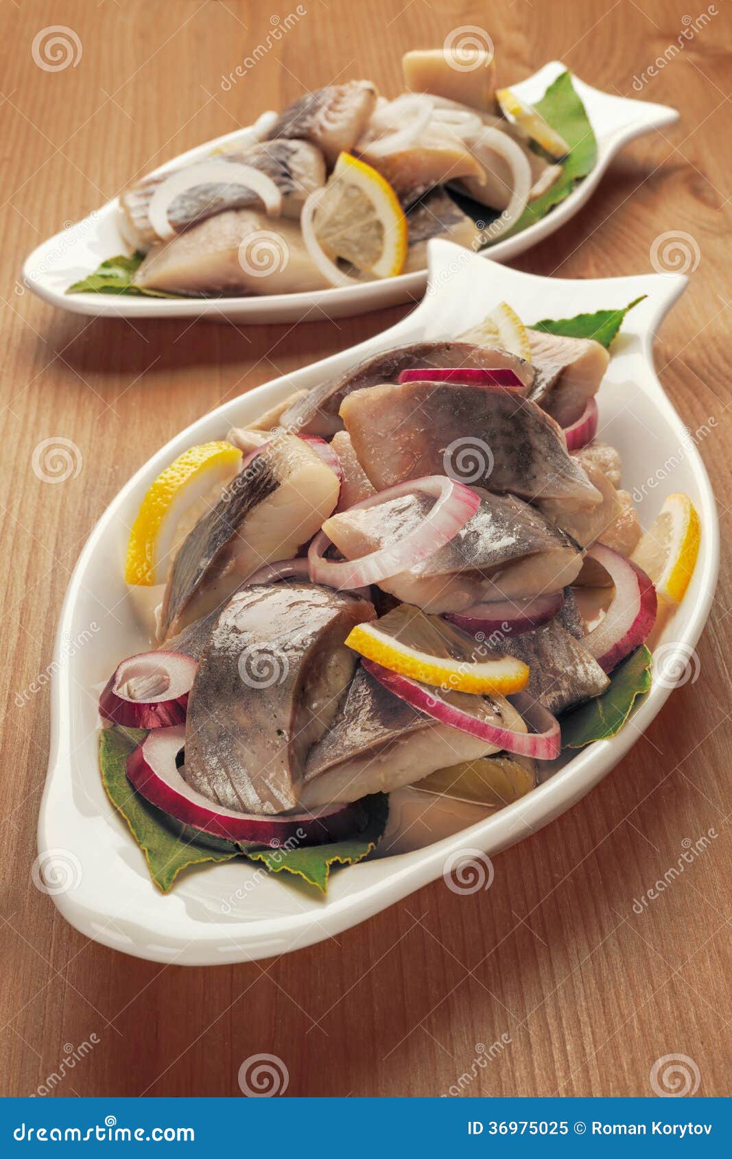 Seafood Appetizer Herring Fillet Stock Image Image of cold, food