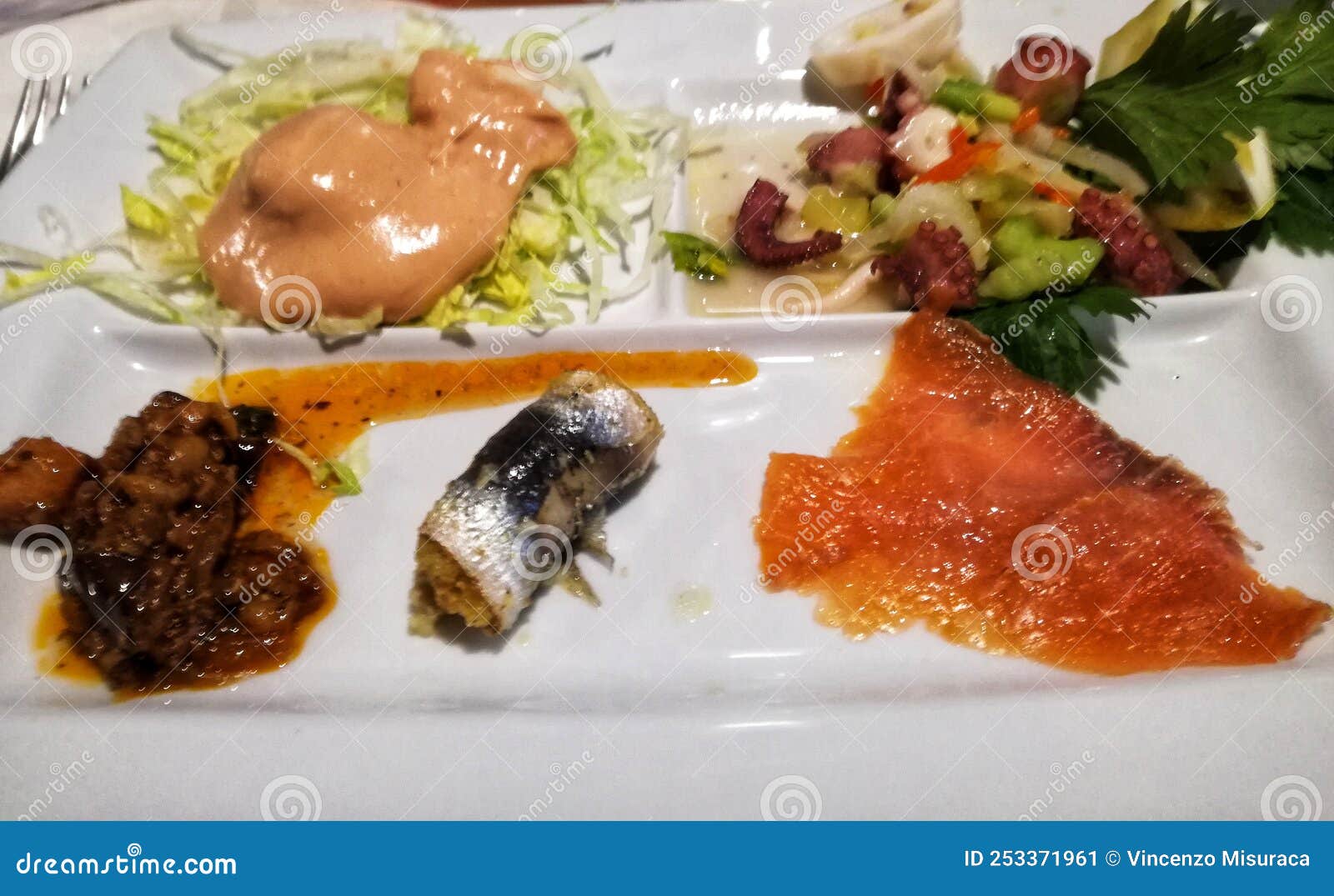 Seafood Appetizers in Palermo Stock Image Image of seafood, palermo