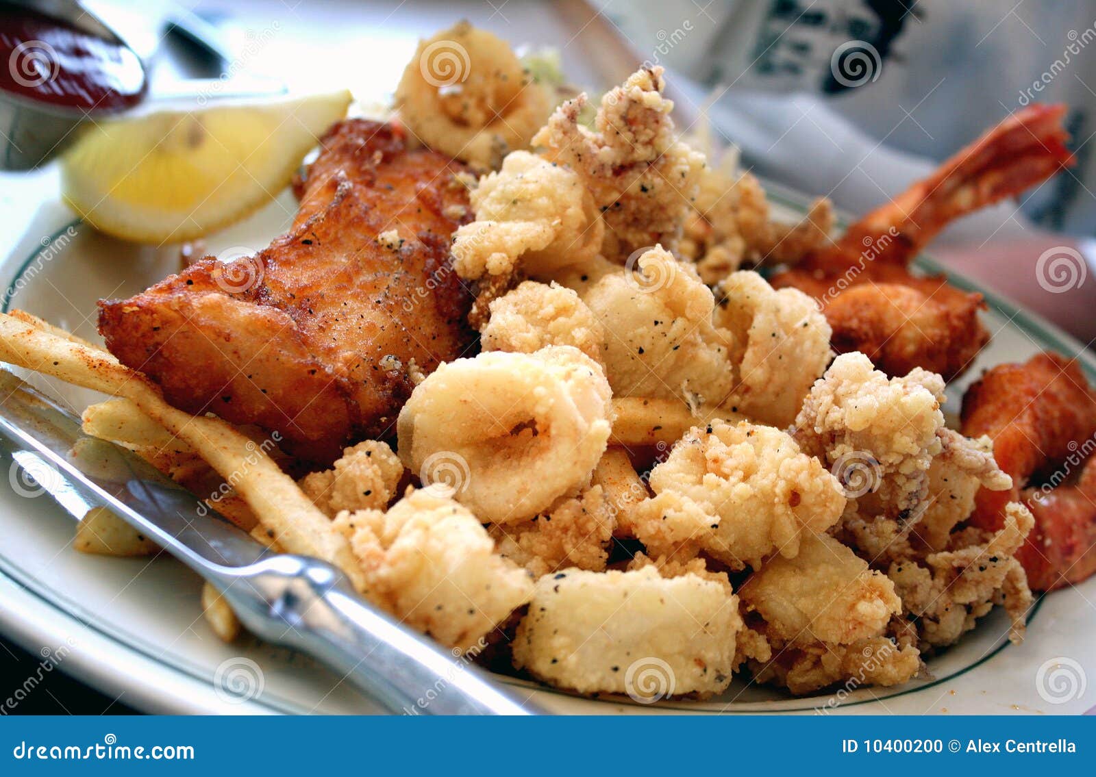 Seafood Dinner stock photo. Image of maine, healthy, dish 10400200