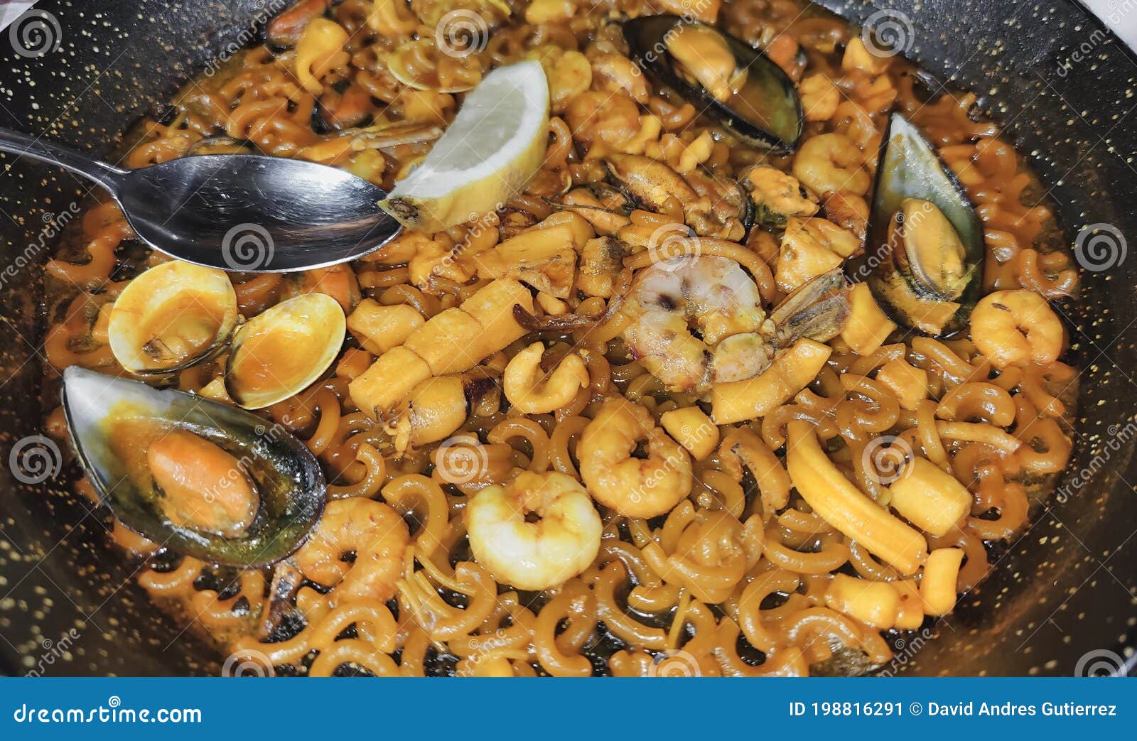 Authentic Spanish Seafood Fideuà Recipe from Valencia - Spain on a Fork