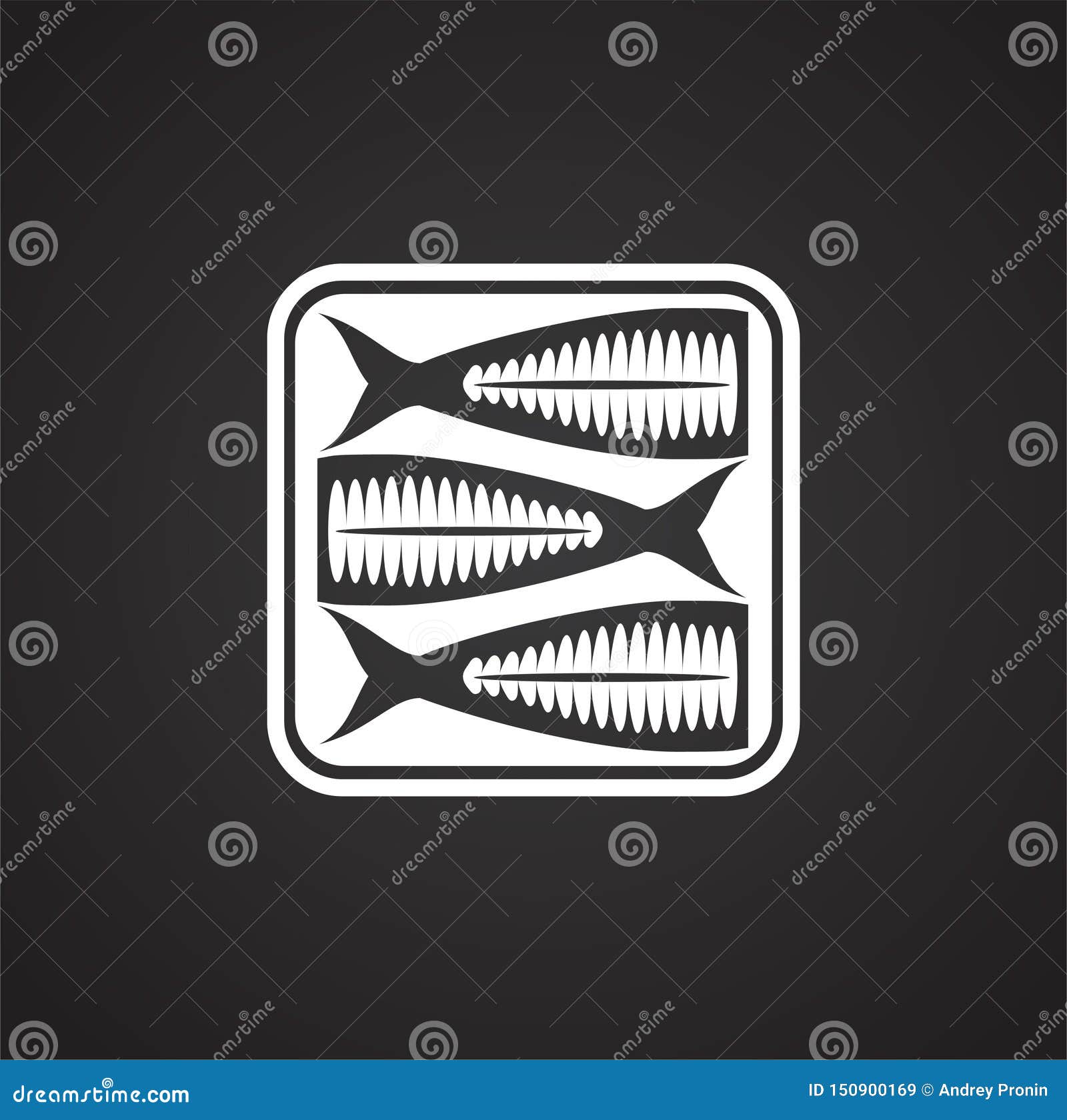 seafood related icon on background for graphic and web . simple . internet concept  for website