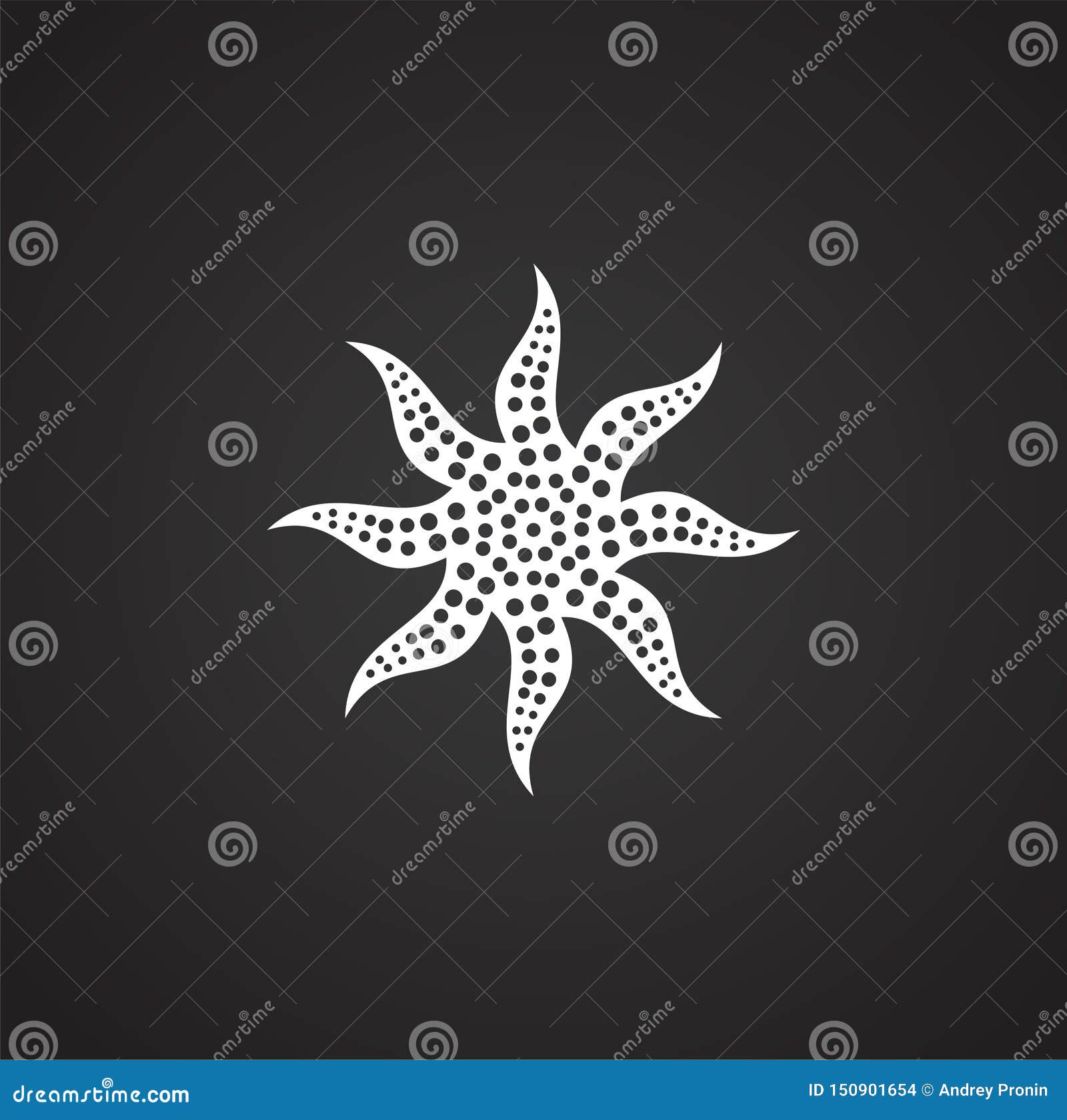 seafood related icon on background for graphic and web . simple . internet concept  for website