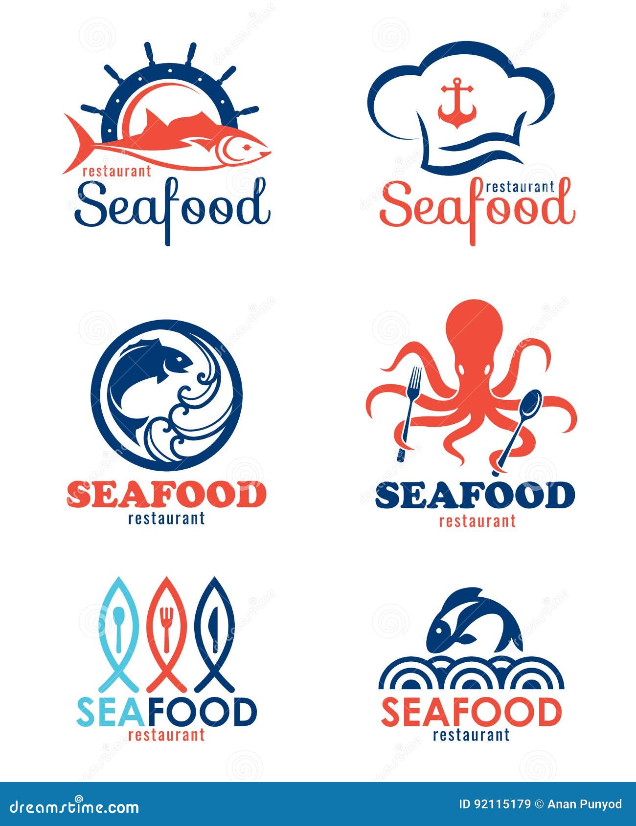 Premium Vector  Fresh fish line icon vector fish logo template