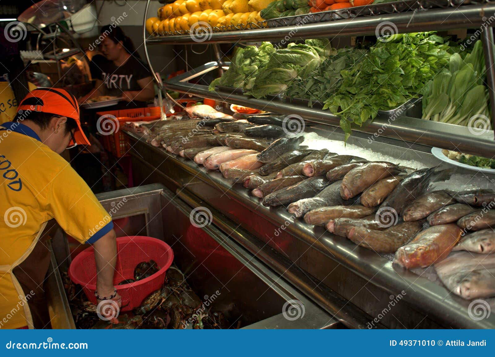 Seafood Restaurant, Kuching, Borneo, Malaysia Editorial Image - Image