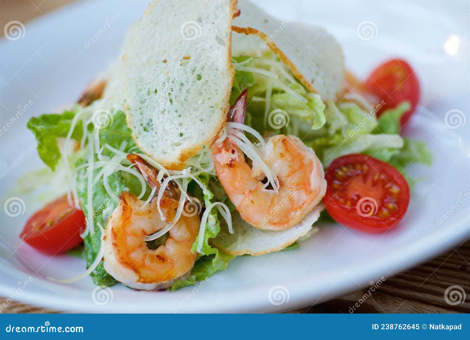 Seafood and Vegetable Salad Stock Image Image of appetite, food