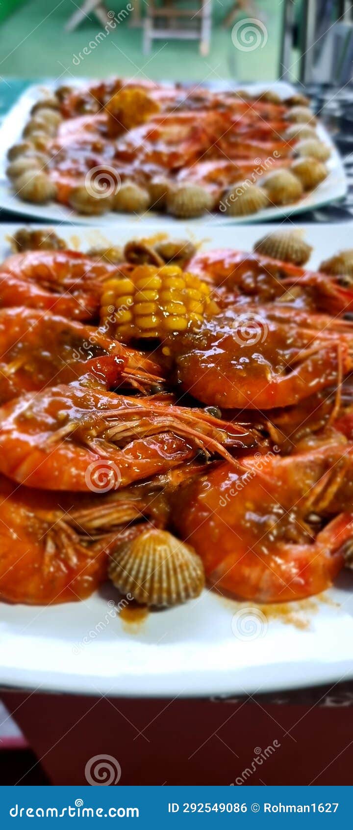 Seafood Which is Rich in Protein is Good for the Body Stock Photo Image of body, rich 292549086