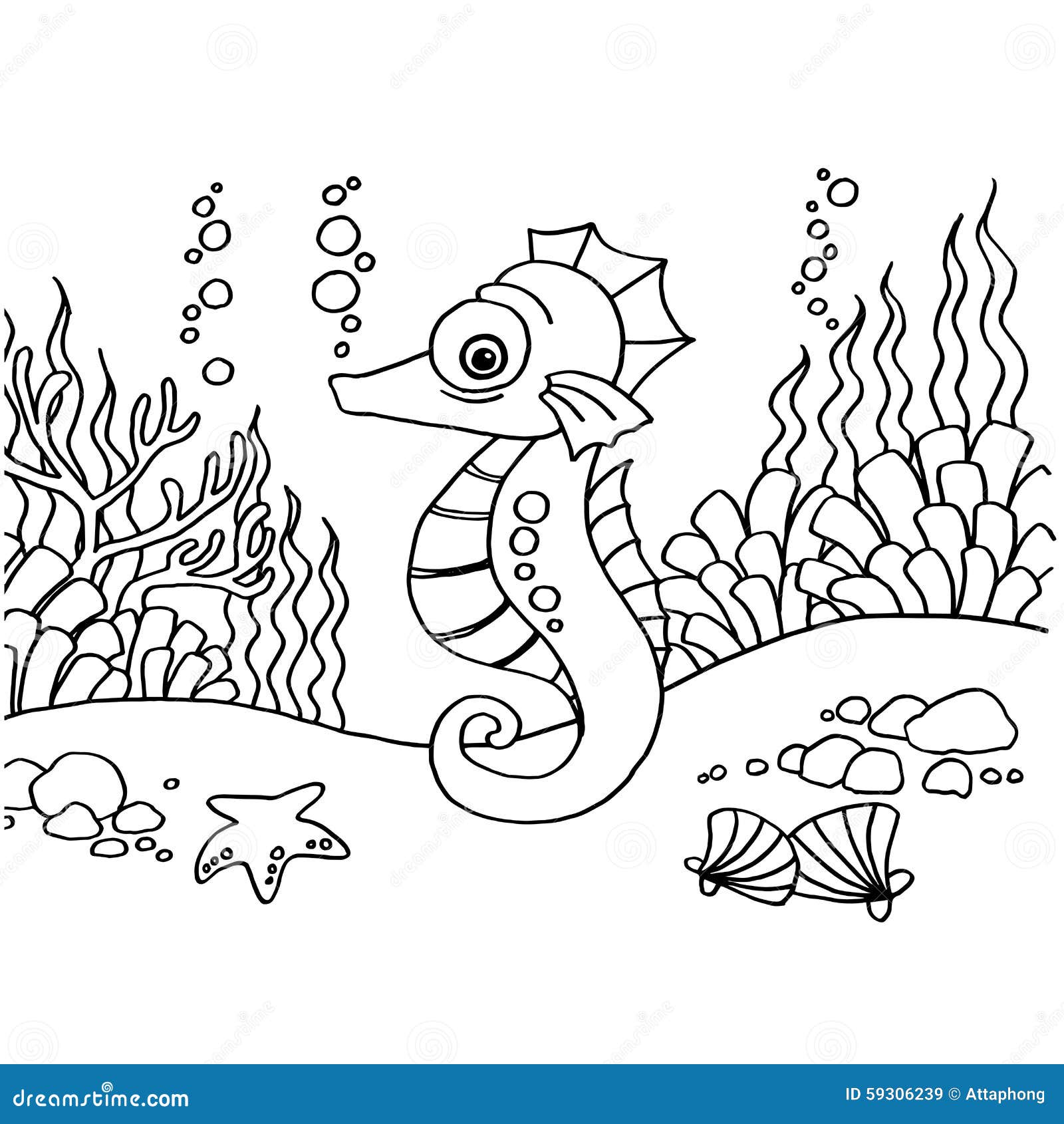 ocean bottom coloring pages - photo #49