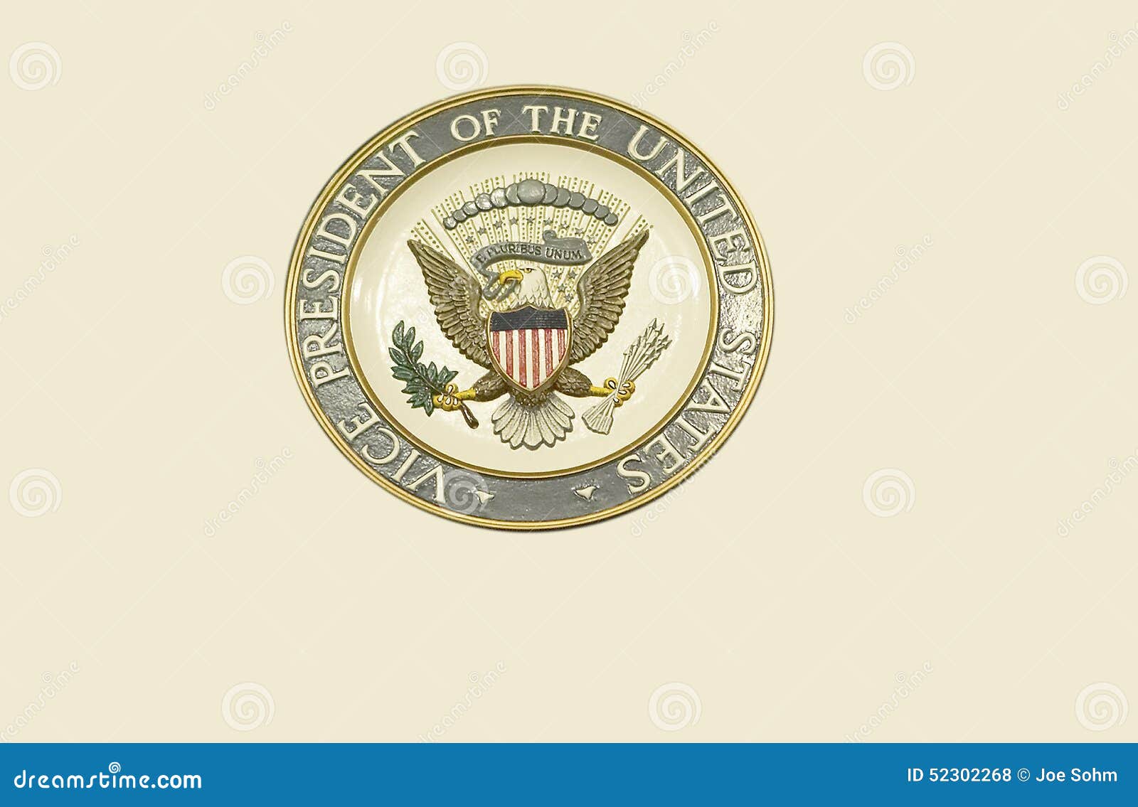 Seal of the Vice President of the United States Stock Photo - Image of