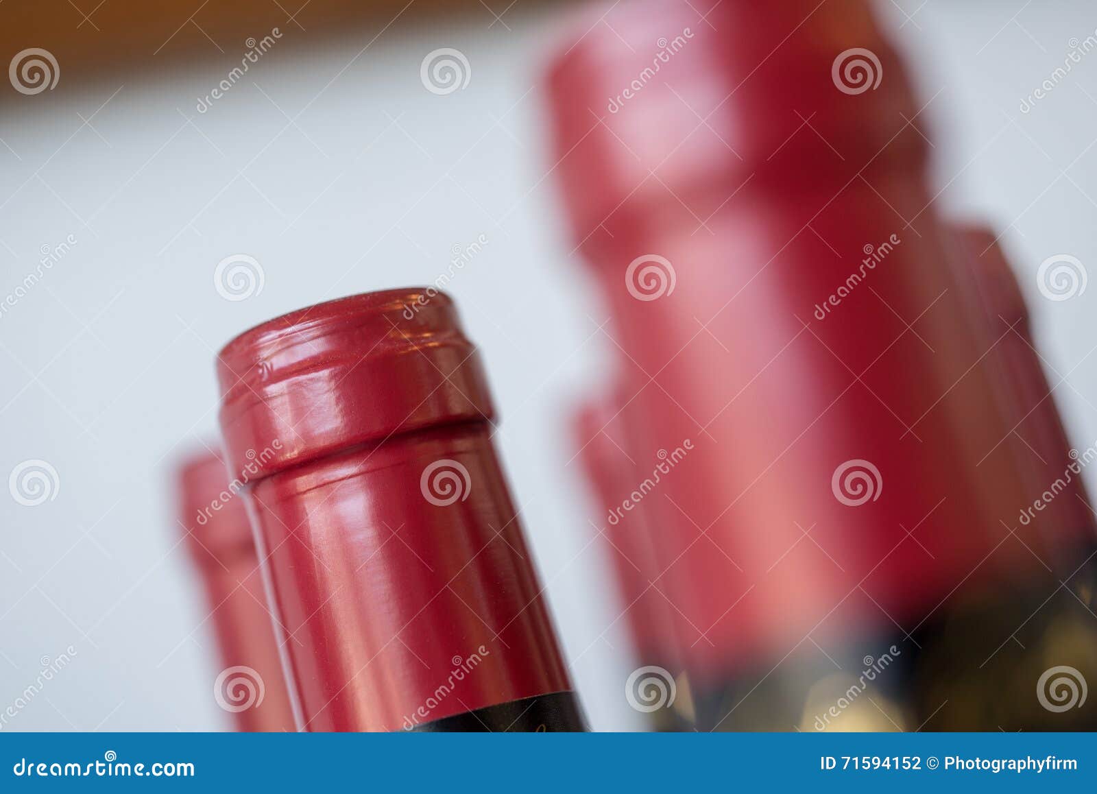 Sealed Bottles of Corked Wine Stock Photo Image of vine