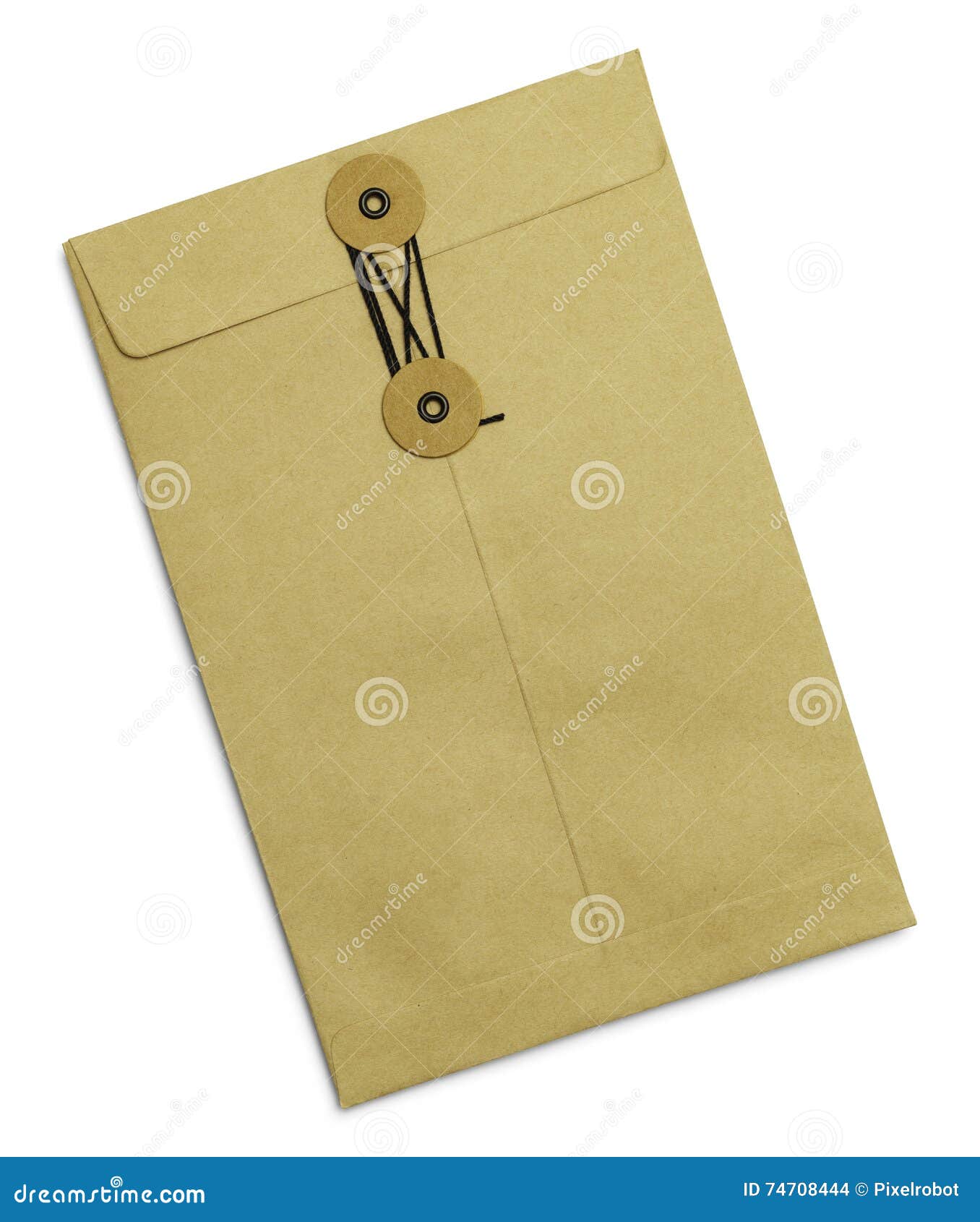 Sealed Envelope stock photo. Image of business, tied 74708444