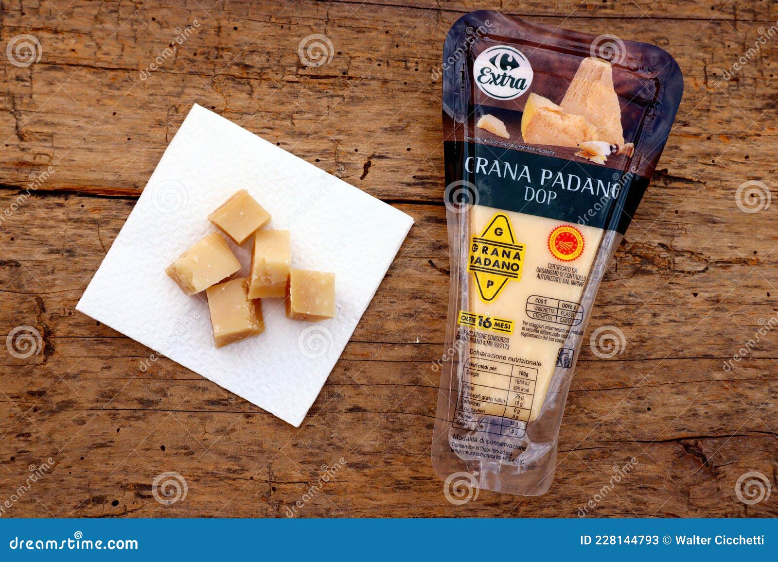 Sealed Italian Parmesan Cheese GRANA PADANO Editorial Stock Photo - Image  of milky, grana: 228144793