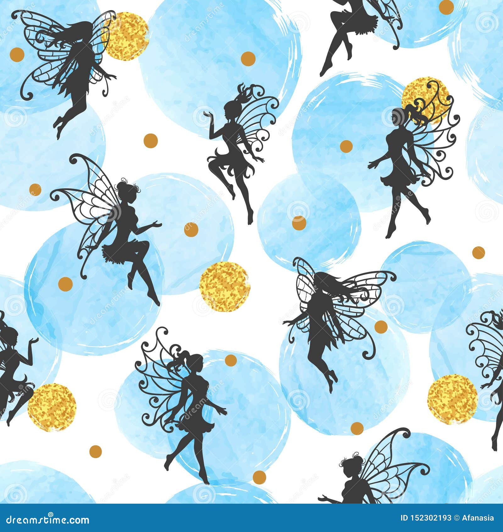 Abstract Fairy Tale Cloud Sky Watercolor Hand Painting Background