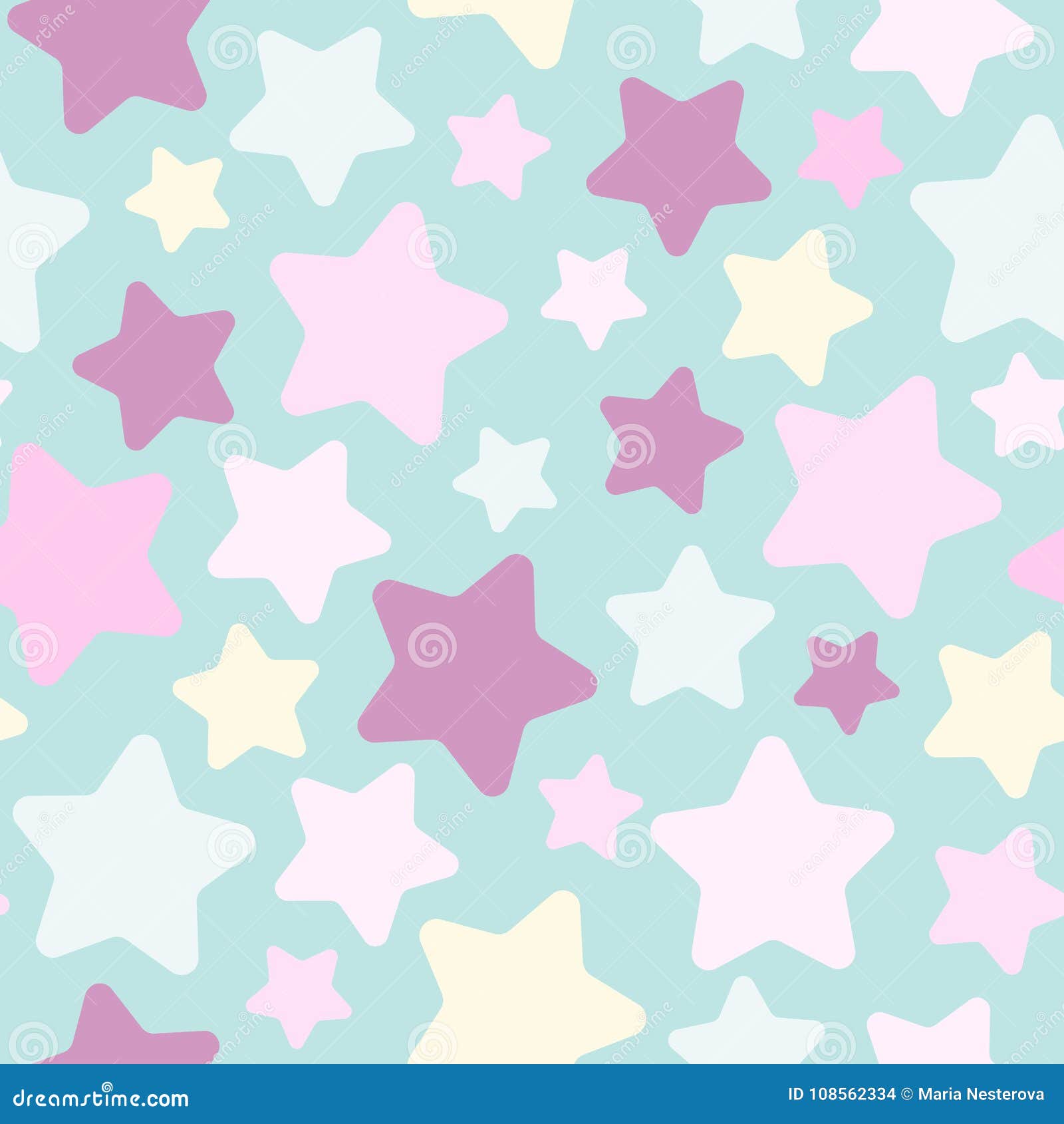 Seamless Abstract Pattern With Cute Stars Of Different Pastel Colors Baby Blue Background Nice And Stock Illustration Illustration Of Cute Color Seamless Abstract Pattern With Cute Stars Of Different Pastel Colors Baby Blue Background Nice And Stock Illustration Illustration Of Cute Color