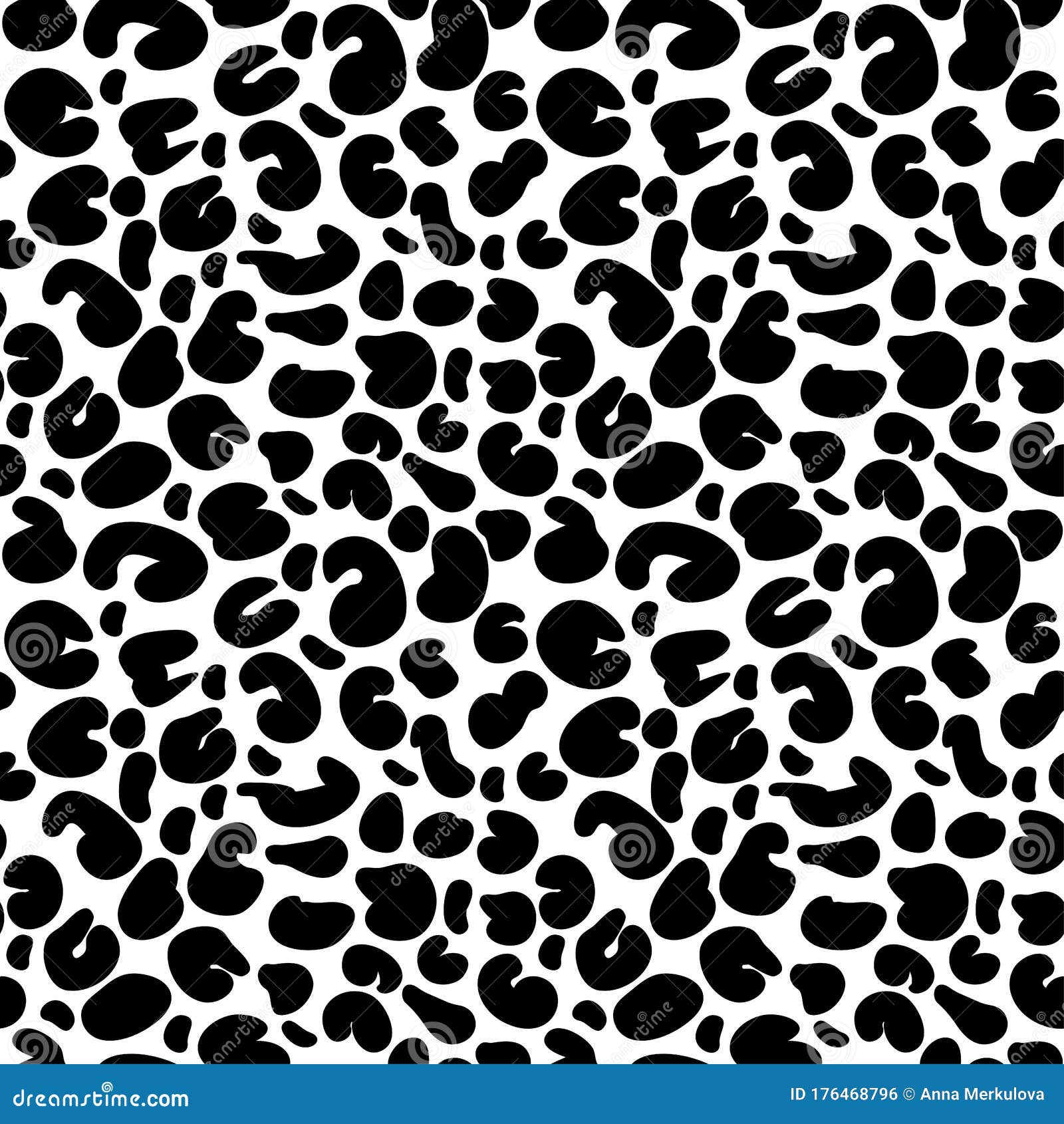 Seamless Wild Background Leopard Cheetah Skin Stock Illustration ...