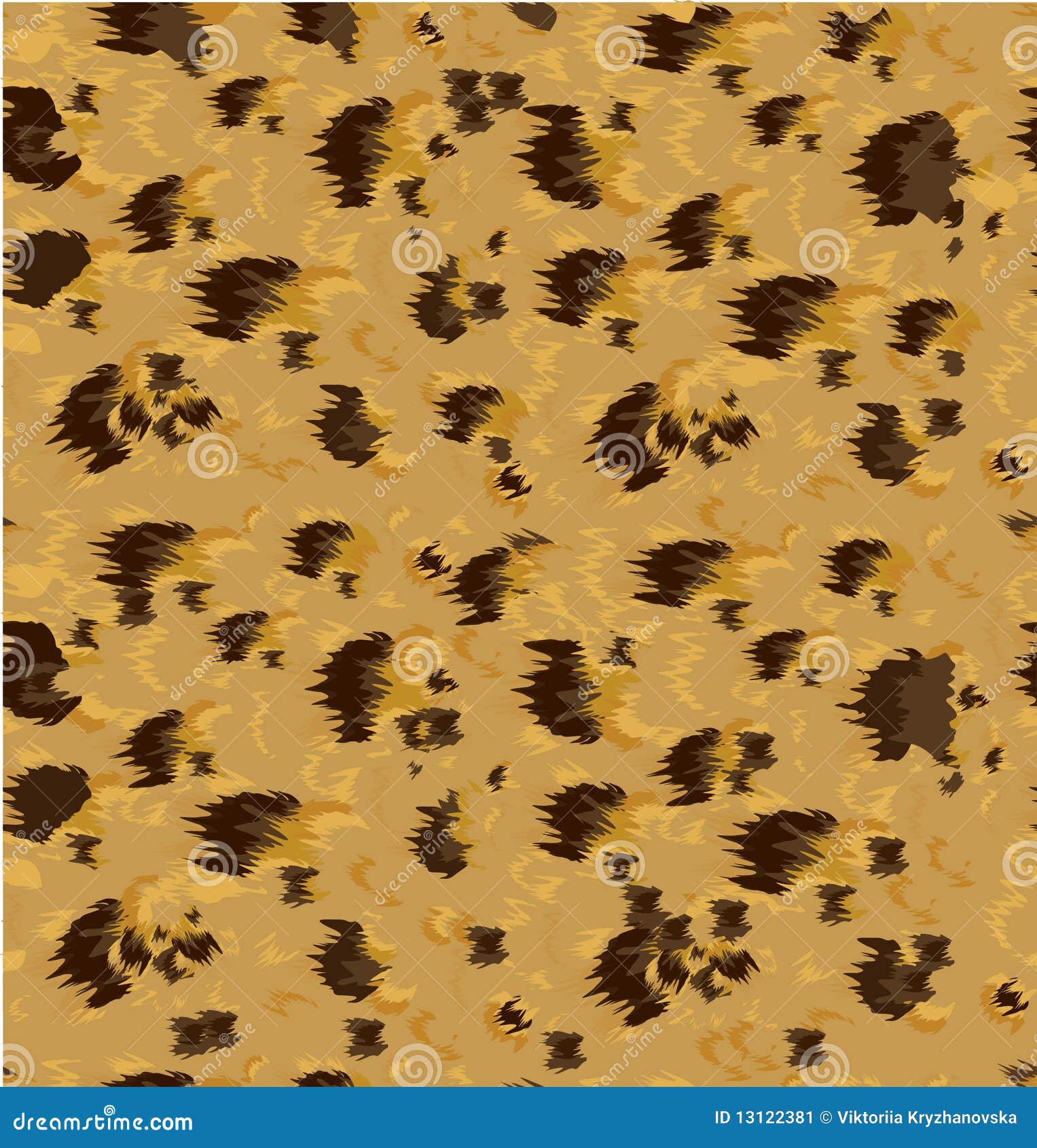 Seamless animal pattern stock vector. Illustration of pattern - 13122381