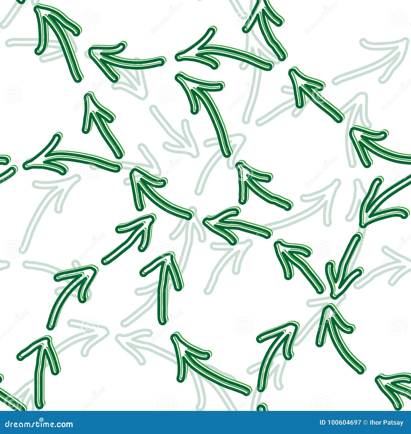 Seamless arrow pattern stock vector. Illustration of pattern 100604697