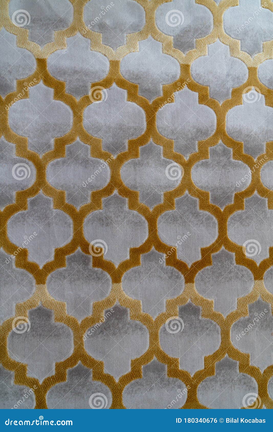 Seamless Background with Abstract Geometric Pattern of Carpet Stock