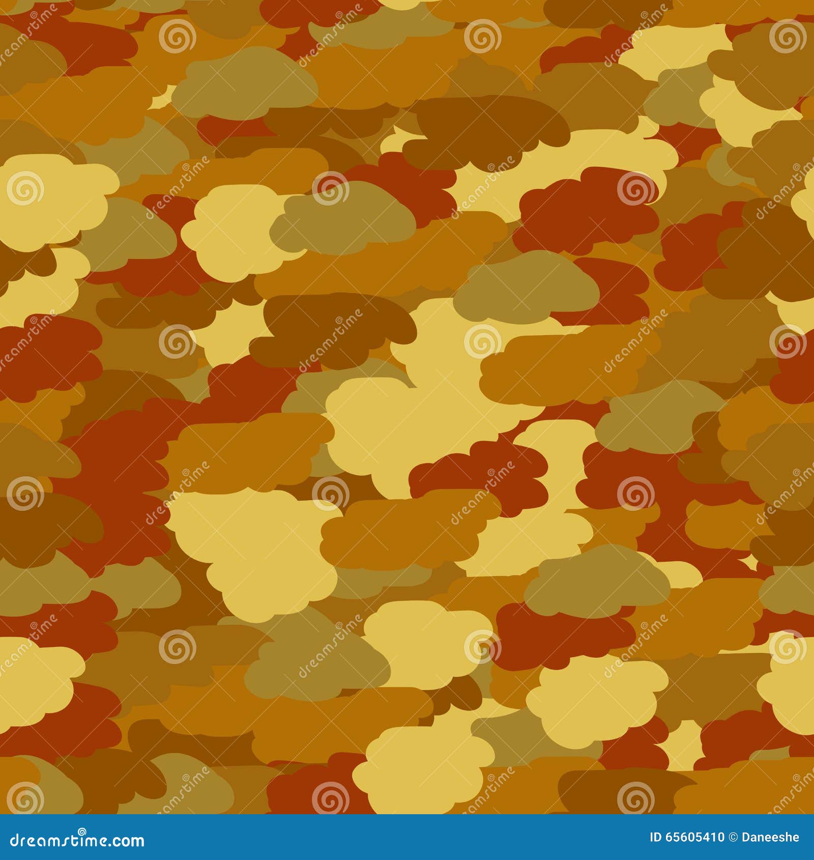 Seamless Background In Brown Khaki Colors Stock Vector - Illustration ...