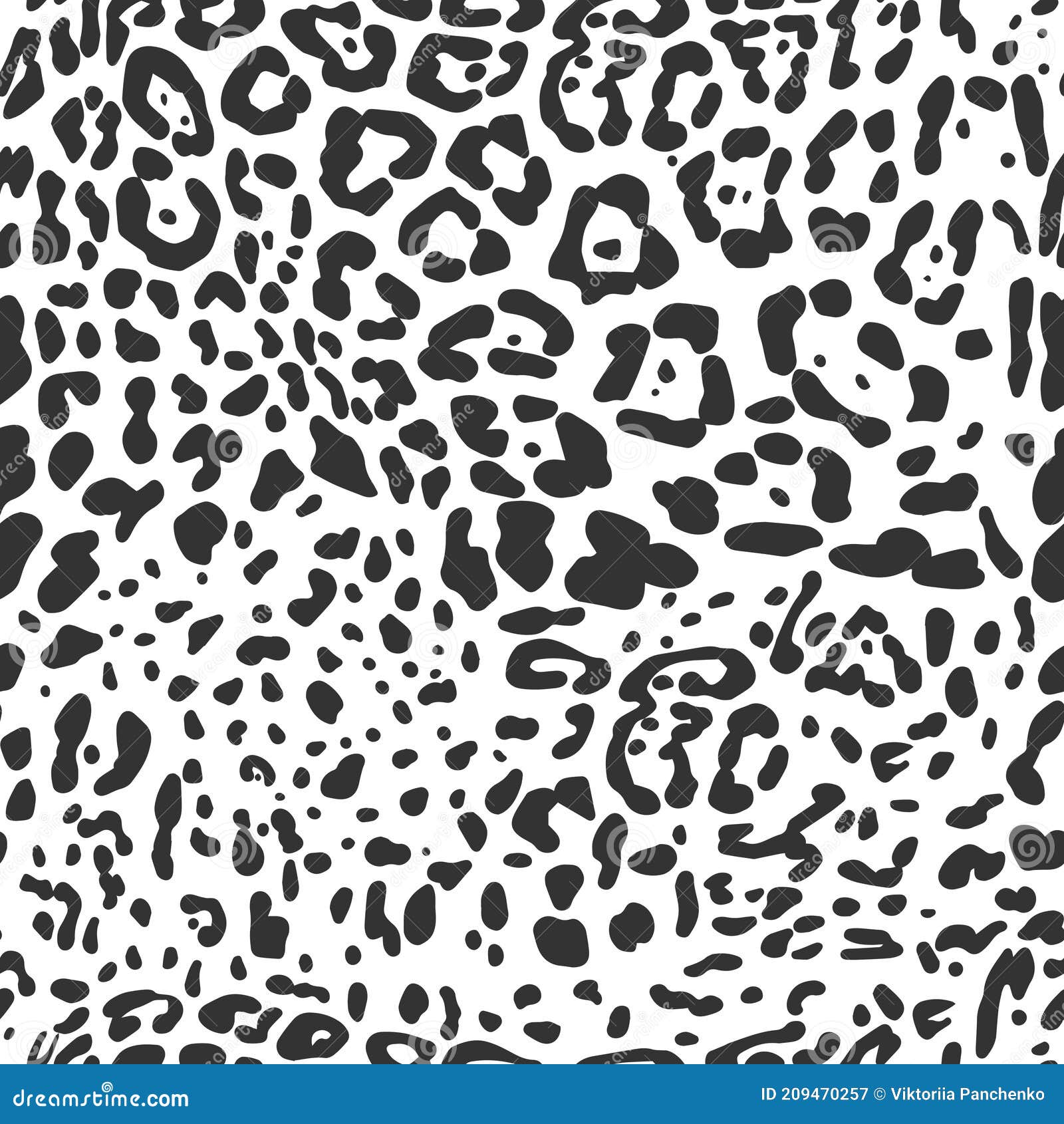 Seamless Background, Leopard Fur Color. Engraving Vector Illustration ...