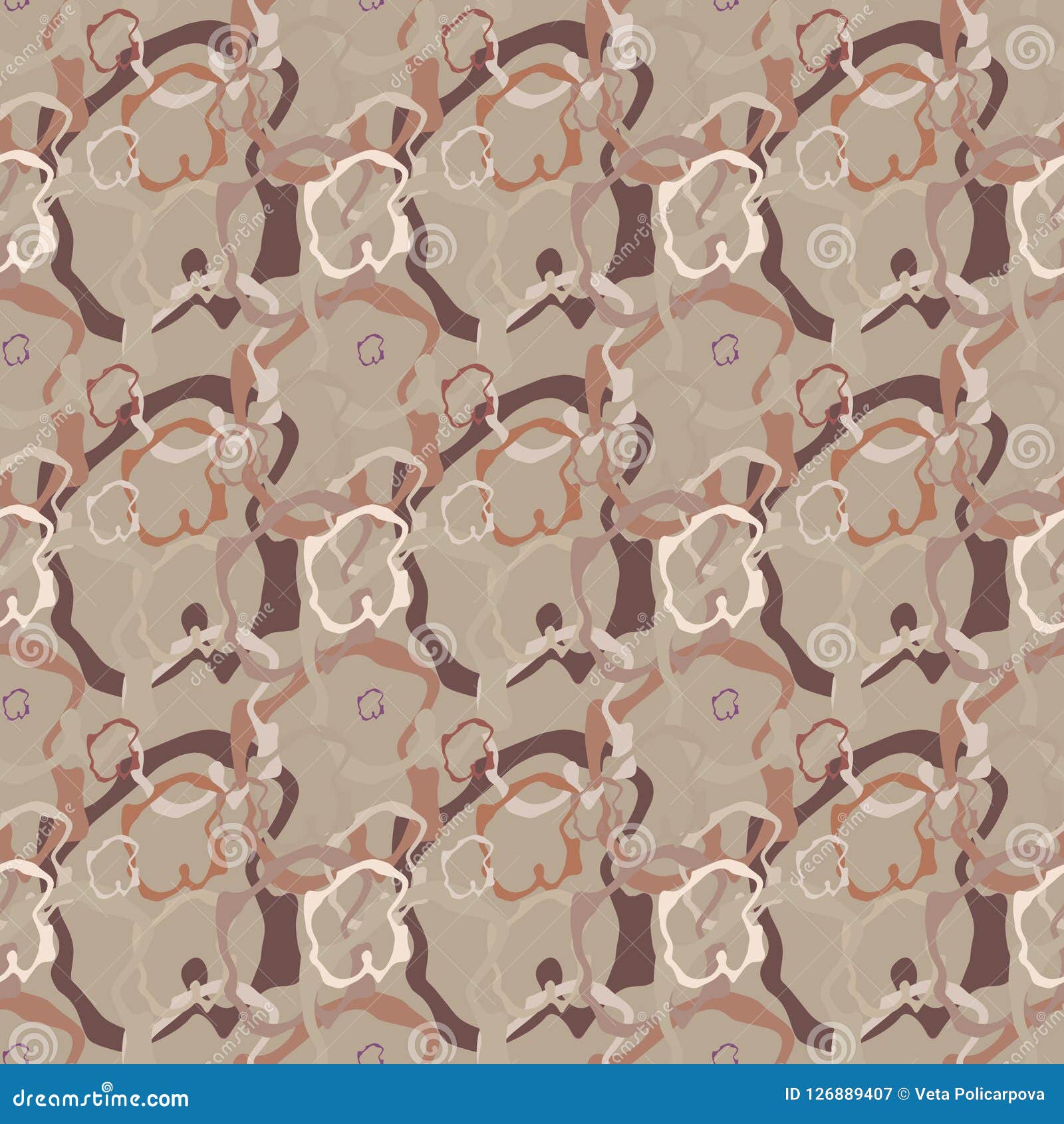 seamless background pattern with colored diverse doodles.