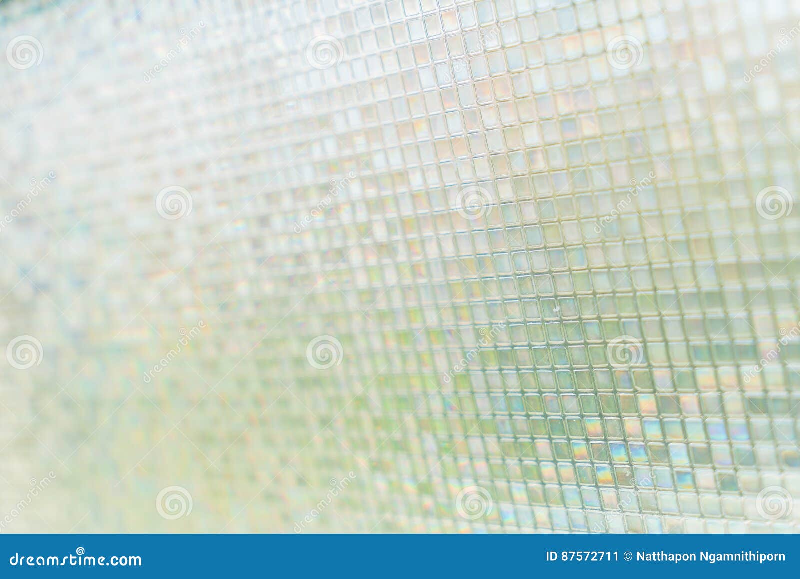 Seamless Blue Glass Tiles Texture Background Stock Image - Image of