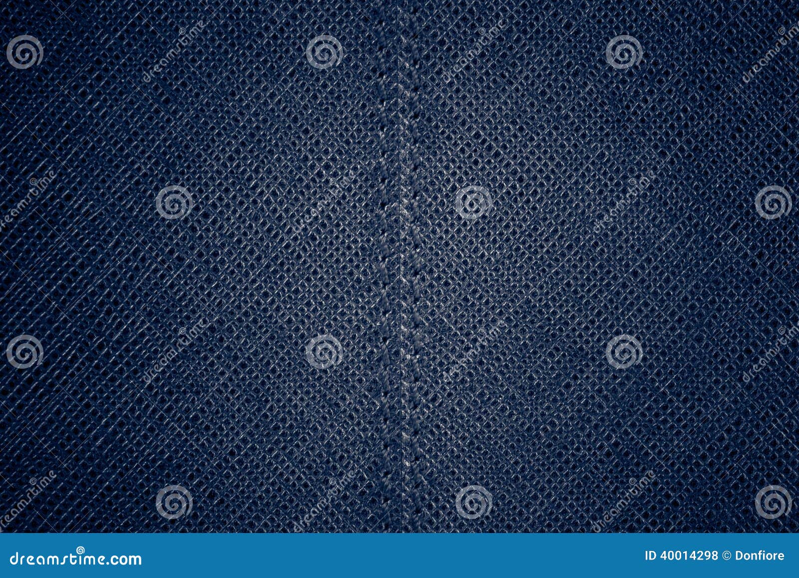 Seamless Blue Leather Texture Stock Photo Image of color, dark 40014298