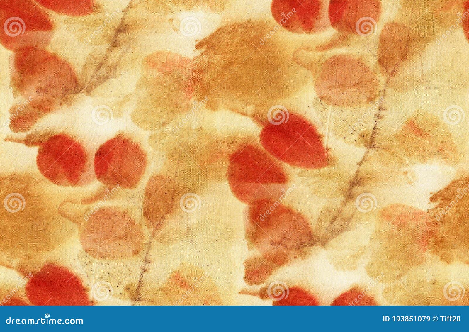 seamless botanical print