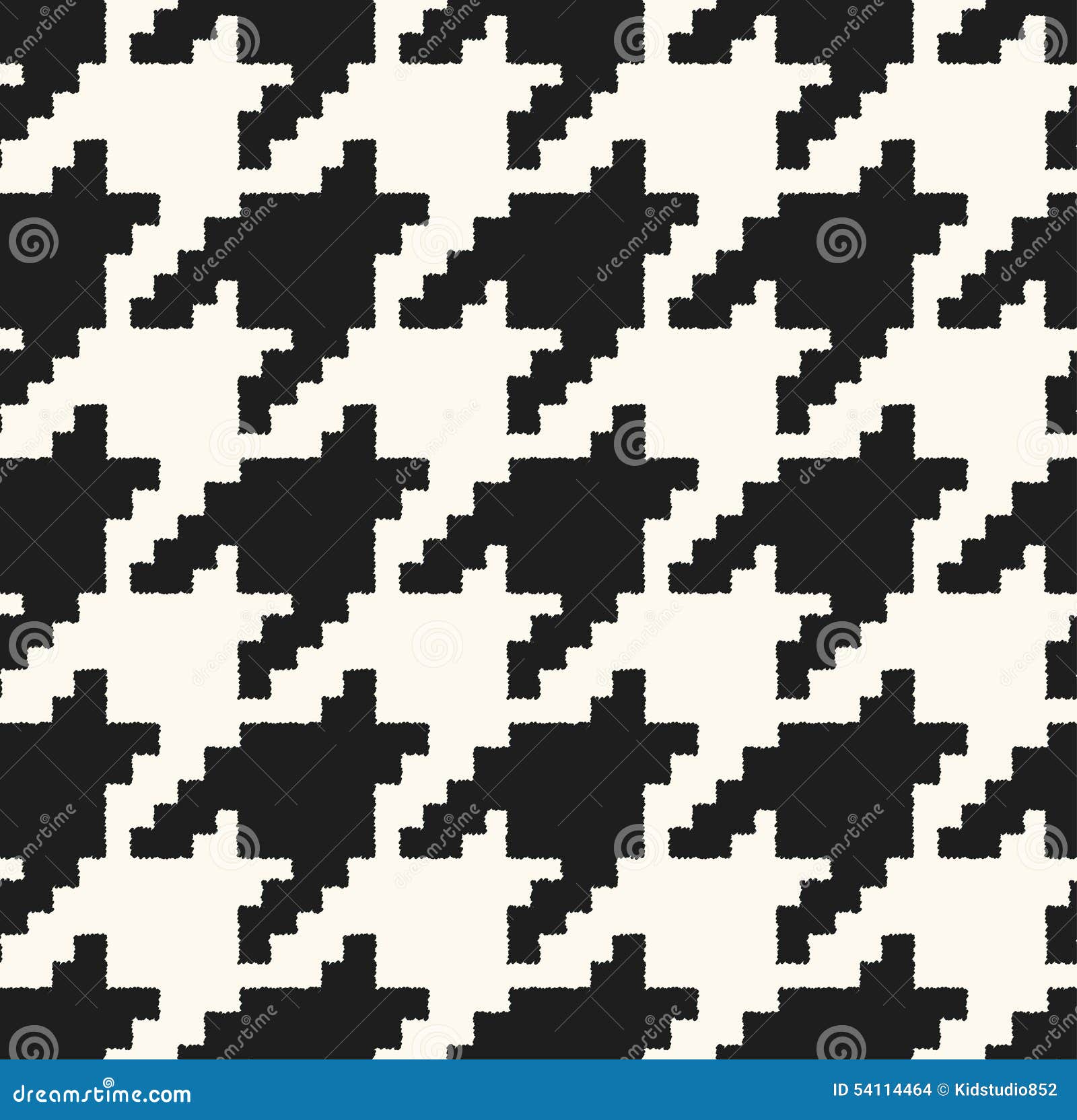 Seamless Checkered Pattern Stock Vector Image 54114464