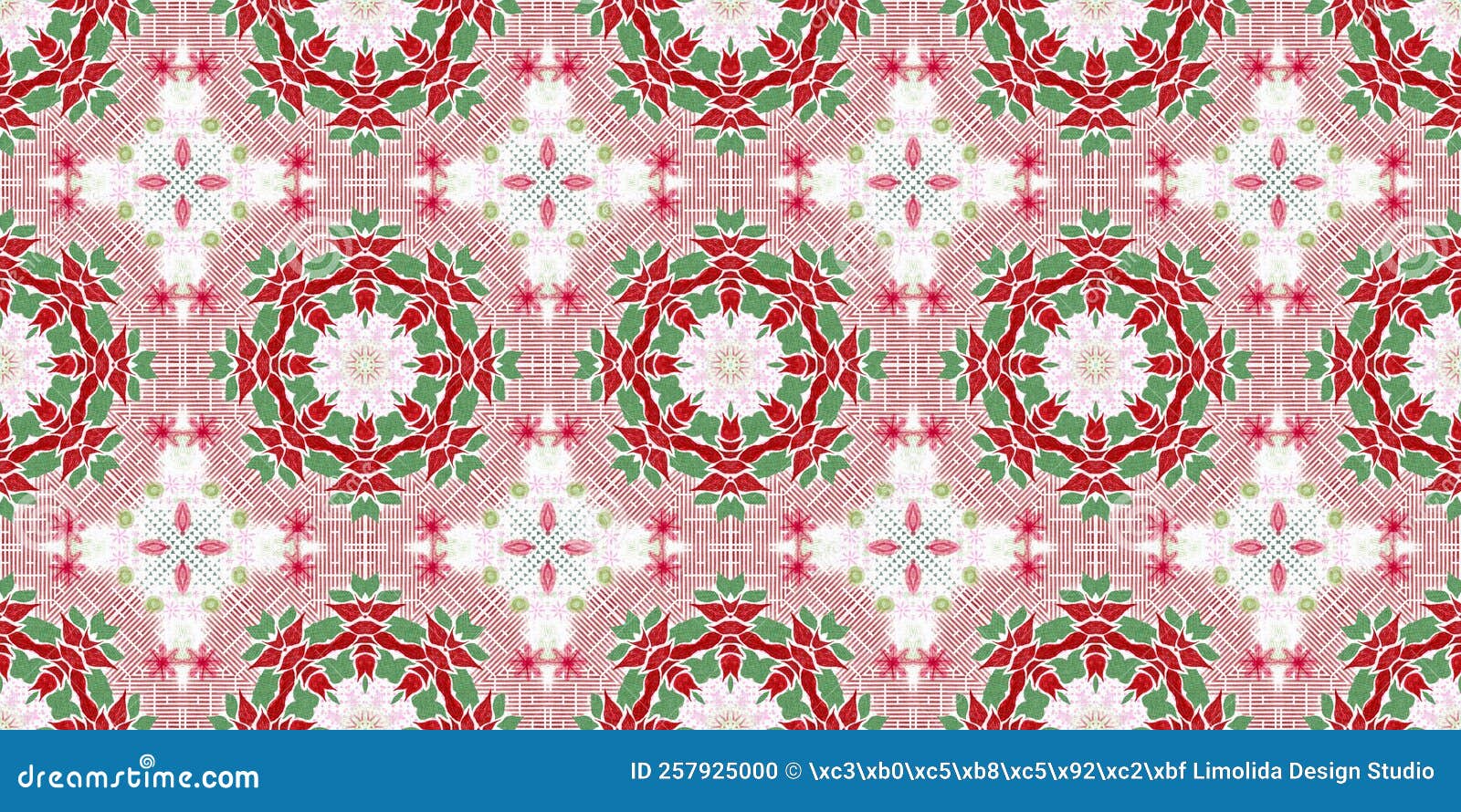 Holiday Red Poinsettia Washi Tape