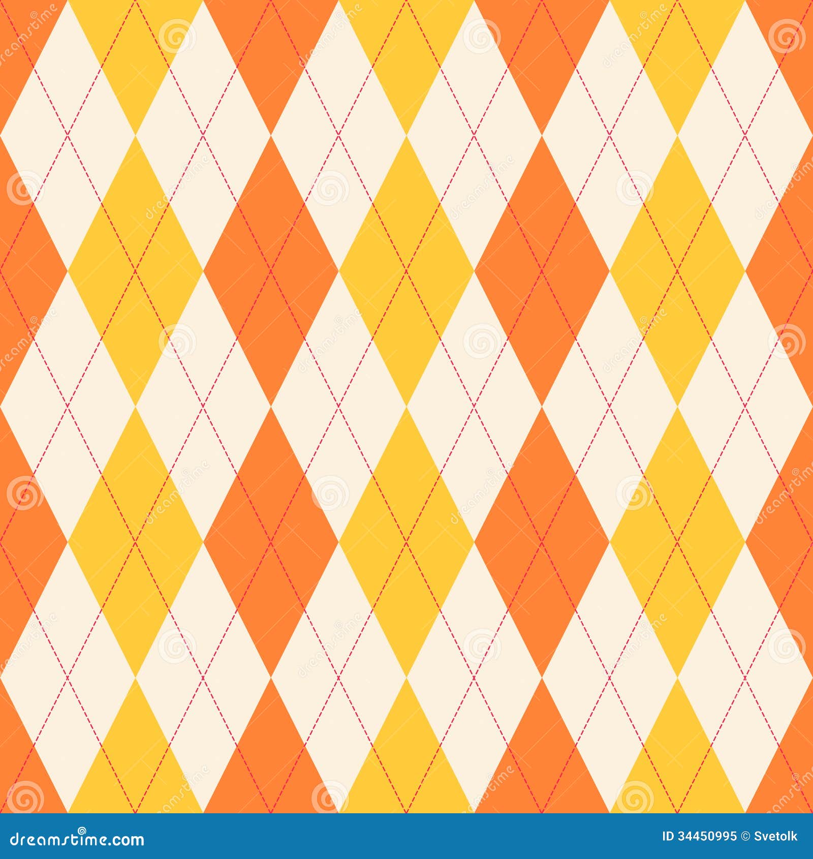 Seamless Classical Argyle Pattern. Royalty Free Stock Photo - Image