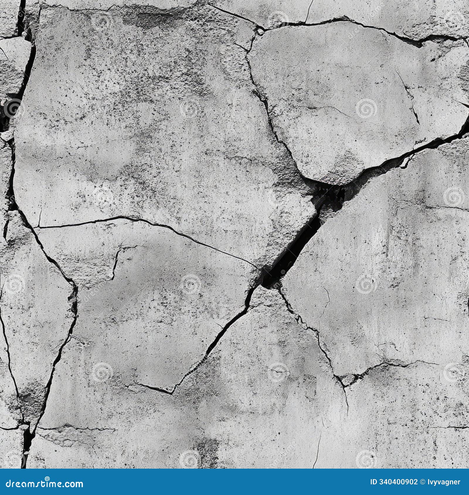 seamless concrete texture with cracked and weathered look