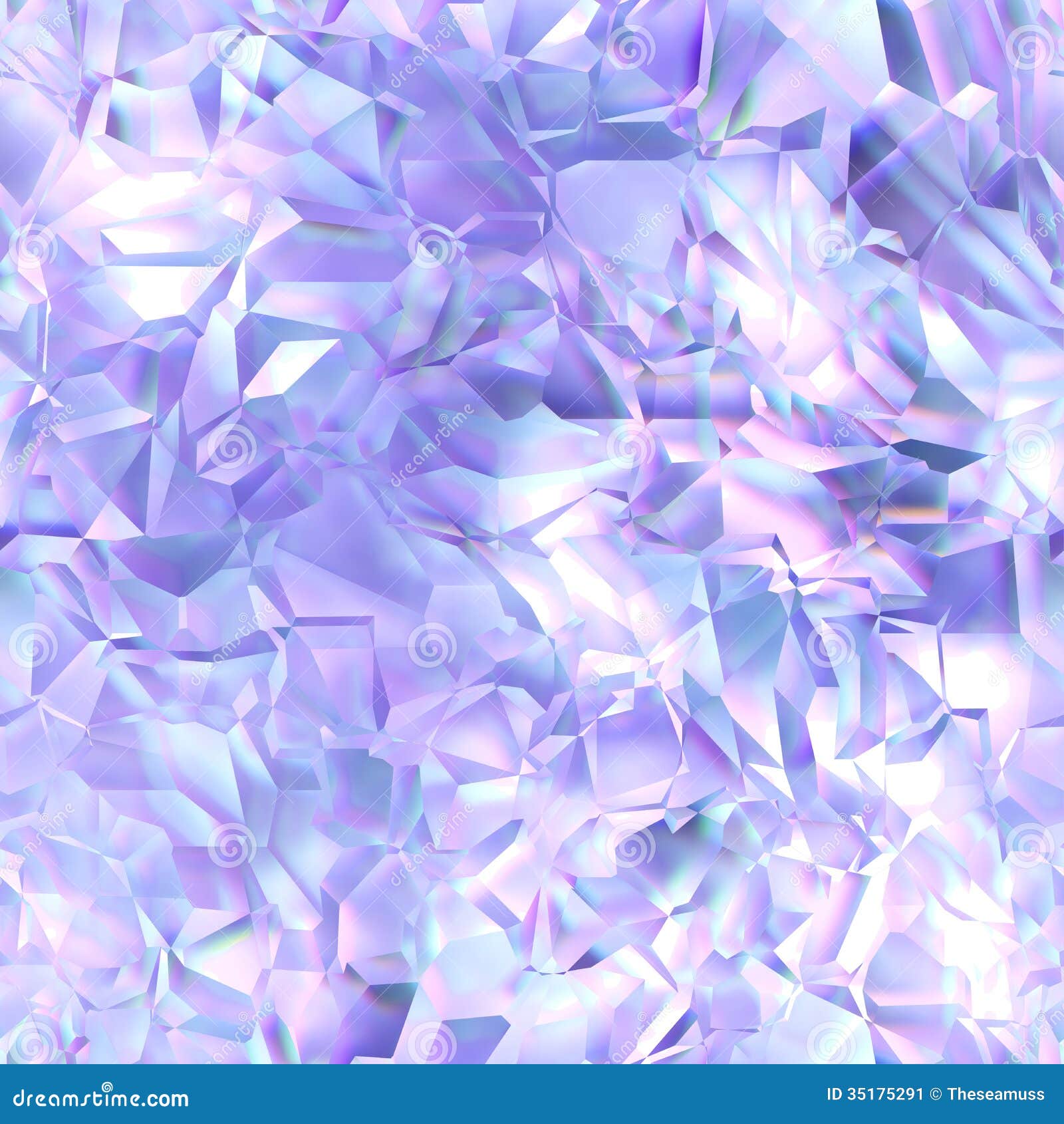 Seamless crystal texture stock illustration. Illustration of decoration -  35175291