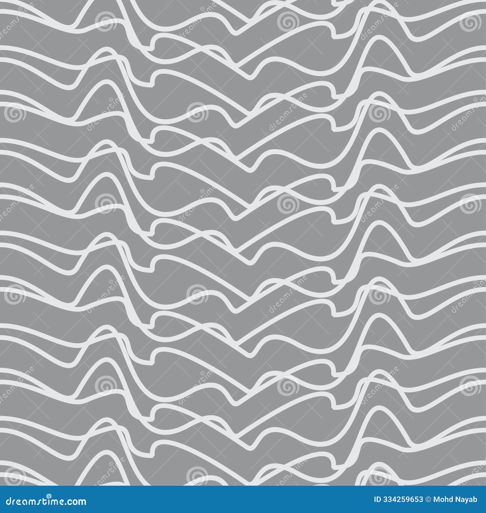 abstract lines black and white seamless wave pattern ready for your   cdr x6