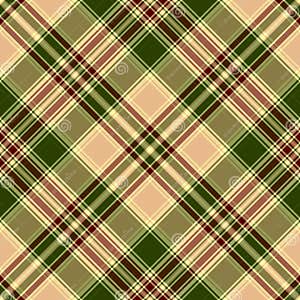 Seamless Diagonal Cross Pattern Stock Vector Illustration Of Scottish 