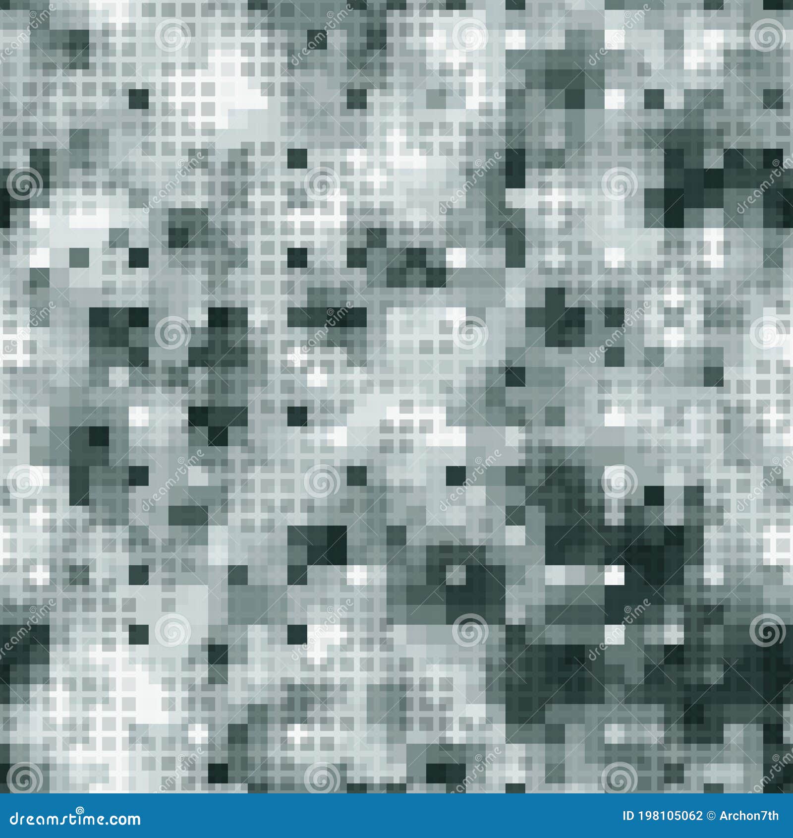 seamless digital snow tundra spot camo texture for army or hunting textile print