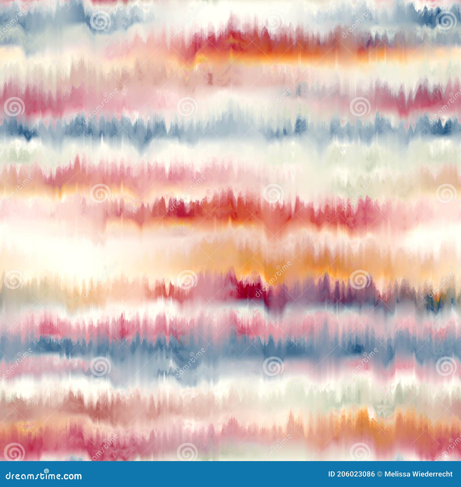 Seamless Faux Striped Tie Dye Pattern Swatch Stock Photo - Image