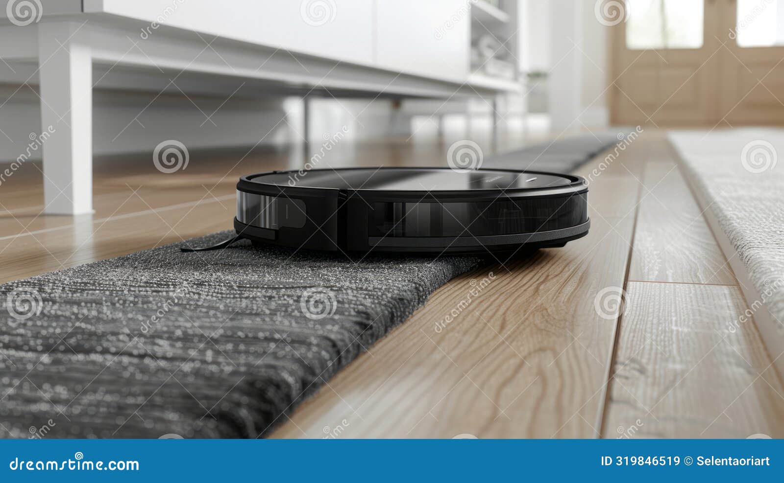 seamless floor-level adaptation by smart vacuum
