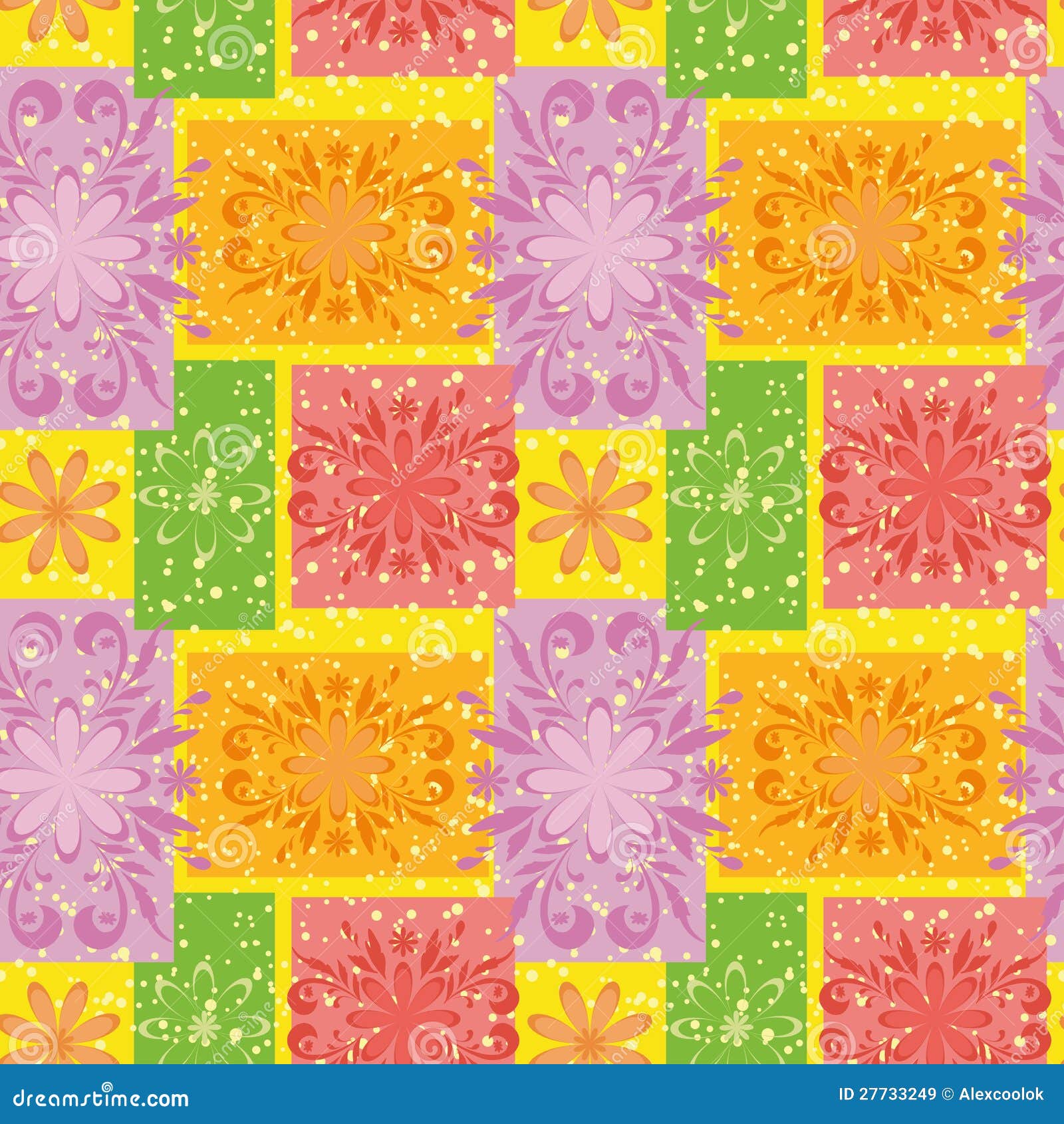 Seamless floral background stock vector. Illustration of abstract ...