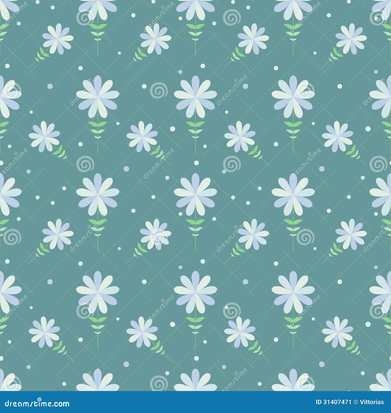 Paper Floral Design Pattern