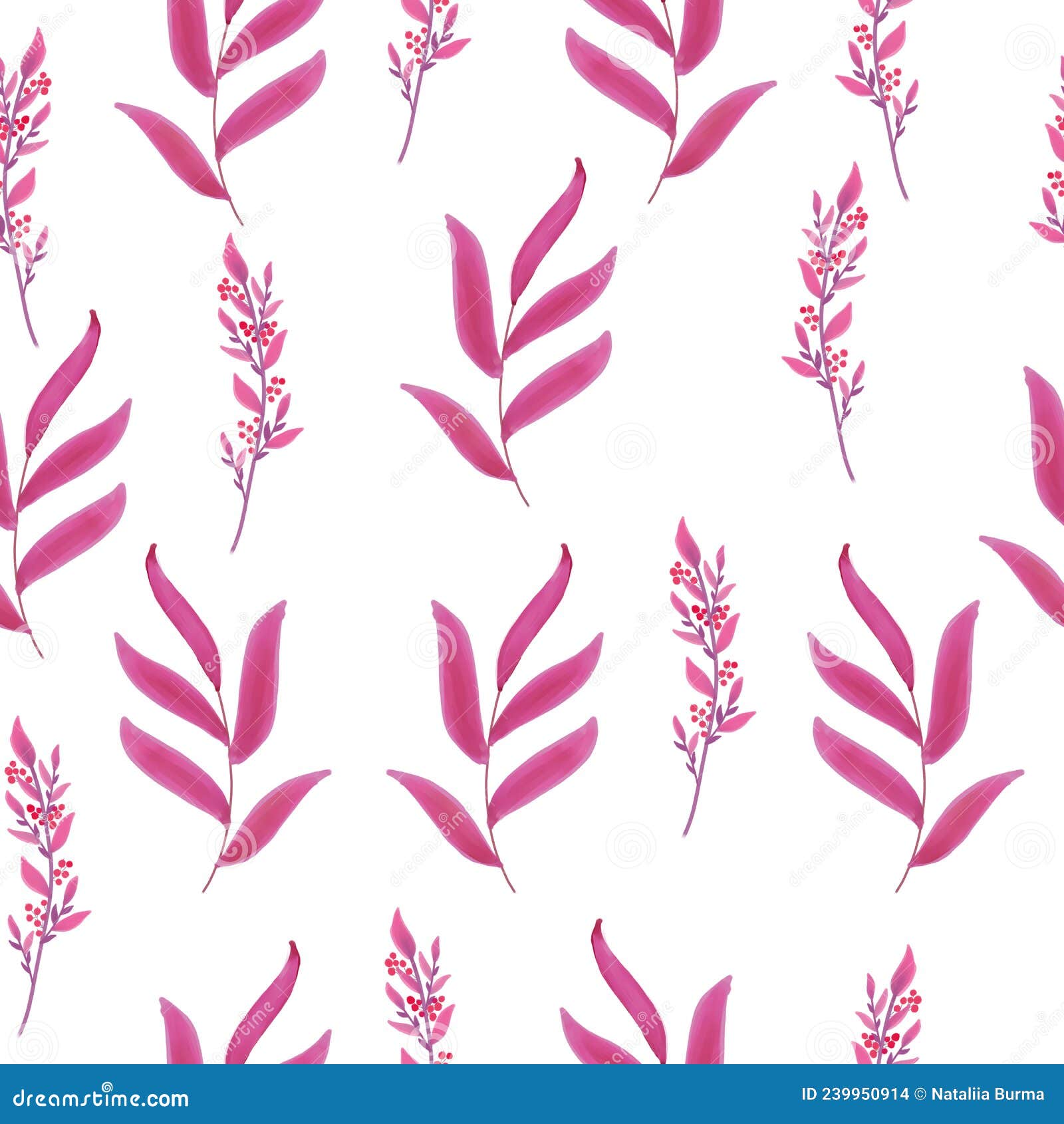 Seamless Floral Pattern. Pattern for Print. Texture for Wrapping Paper