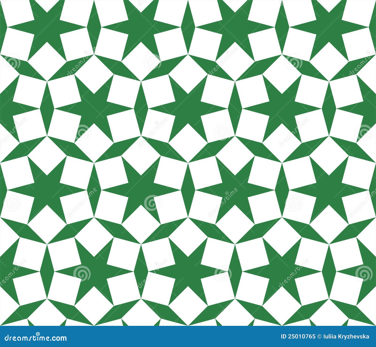 seamless geometrical islamic ornament - girih