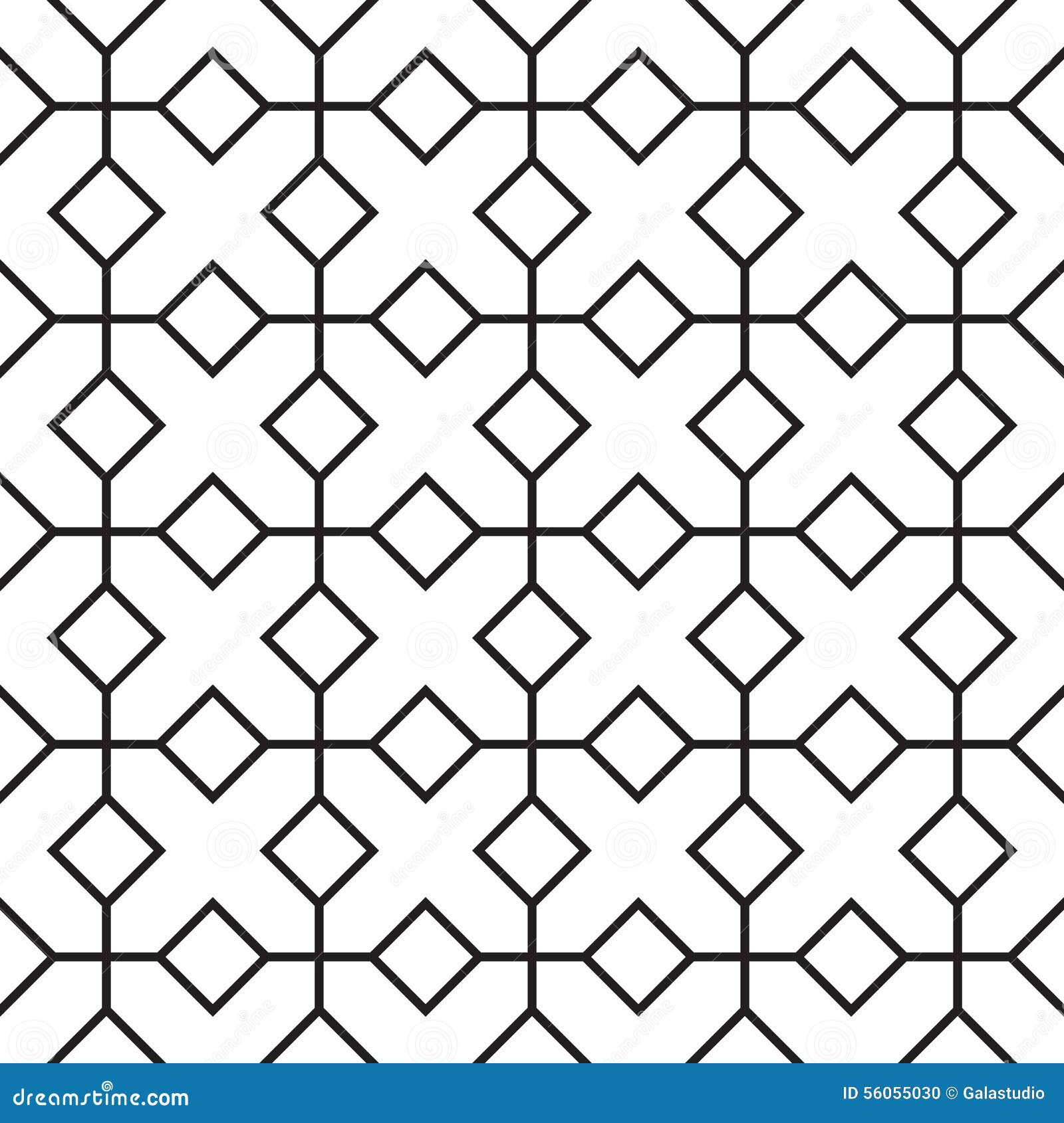 seamless girih geometric pattern.