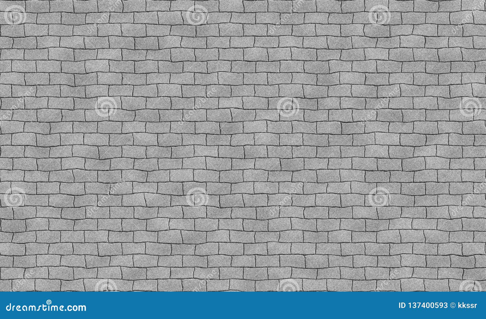 Seamless Grey Brick Wall Tile Able Pattern. Uneven Shape. for Interior
