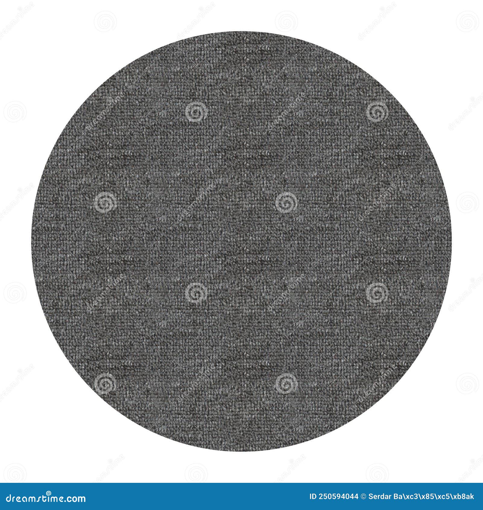 Seamless Grey Carpet Rug Texture Background from Above Stock Photo