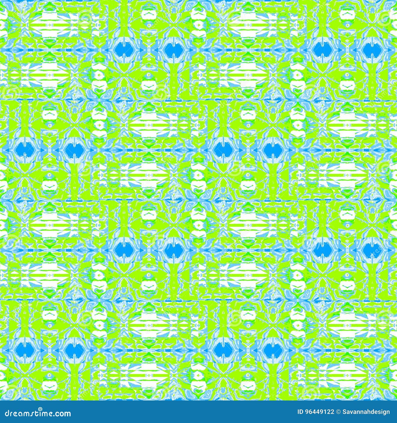 lime green and light blue background