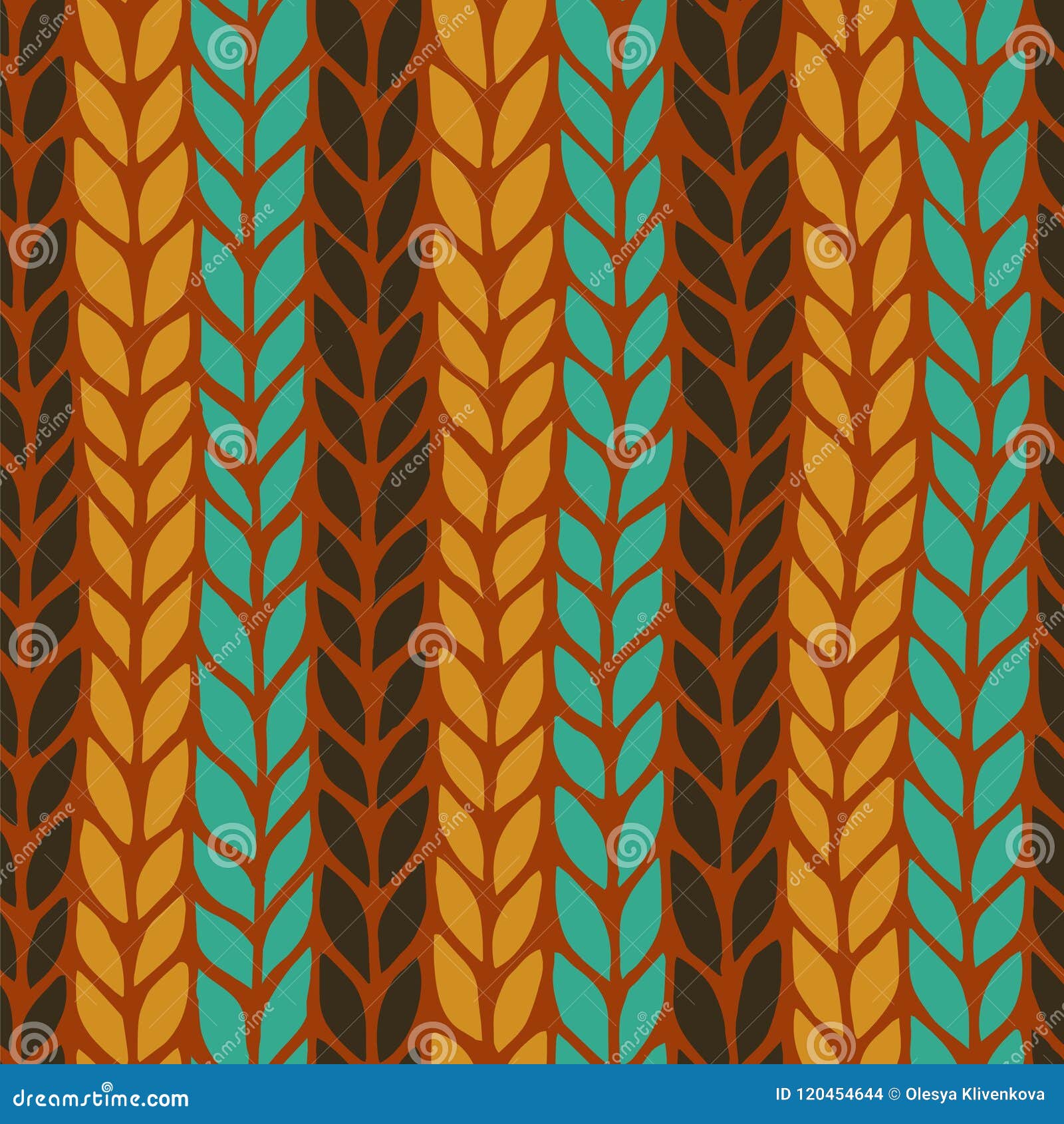 Seamless Knit Pattern Stock Vector Illustration Of Drawing Seamless Knit Pattern Stock Vector Illustration Of Drawing